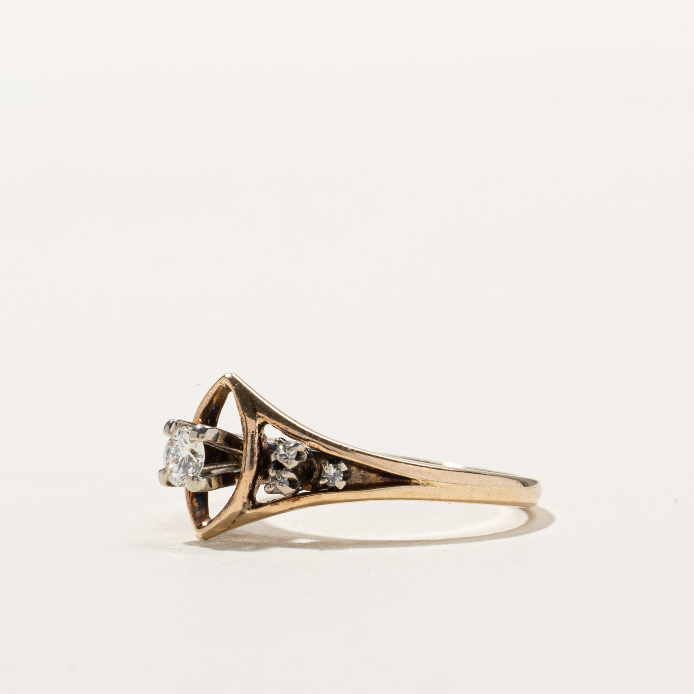 Prong Set Diamond Ring | 0.24ctw | SZ 8 |