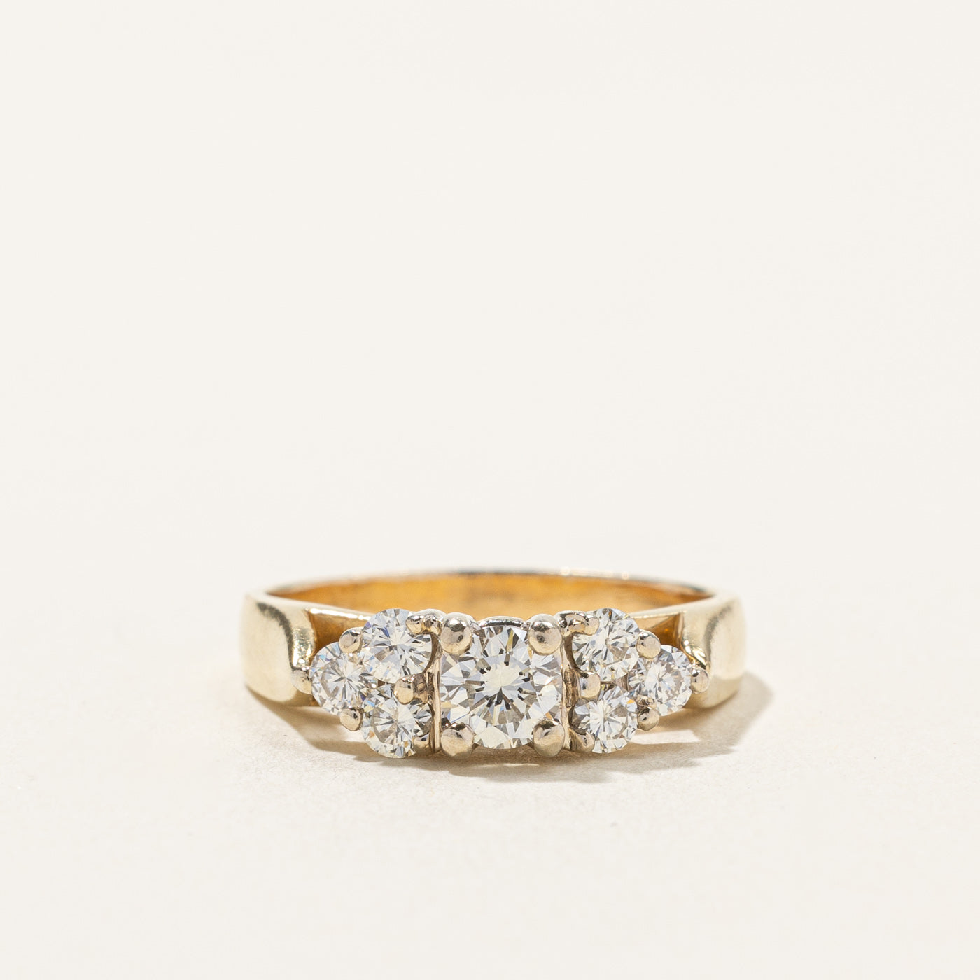High Set Diamond Ring | 0.59ctw | SZ 5.75 |