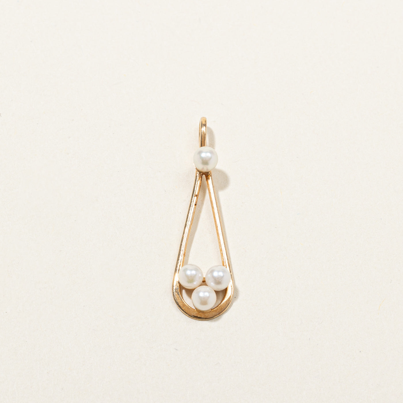 Multi Pearl Drop Pendant