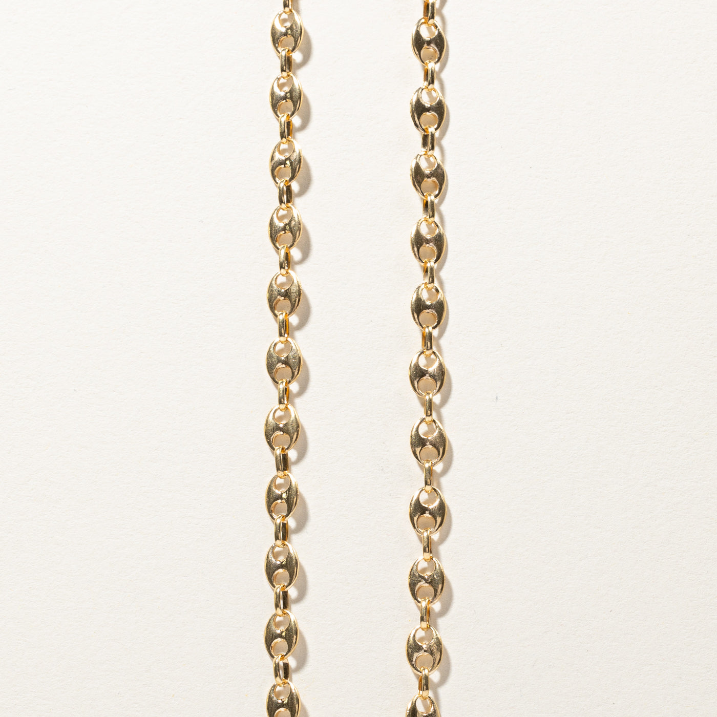 Gold Anchor Chain | 23"|