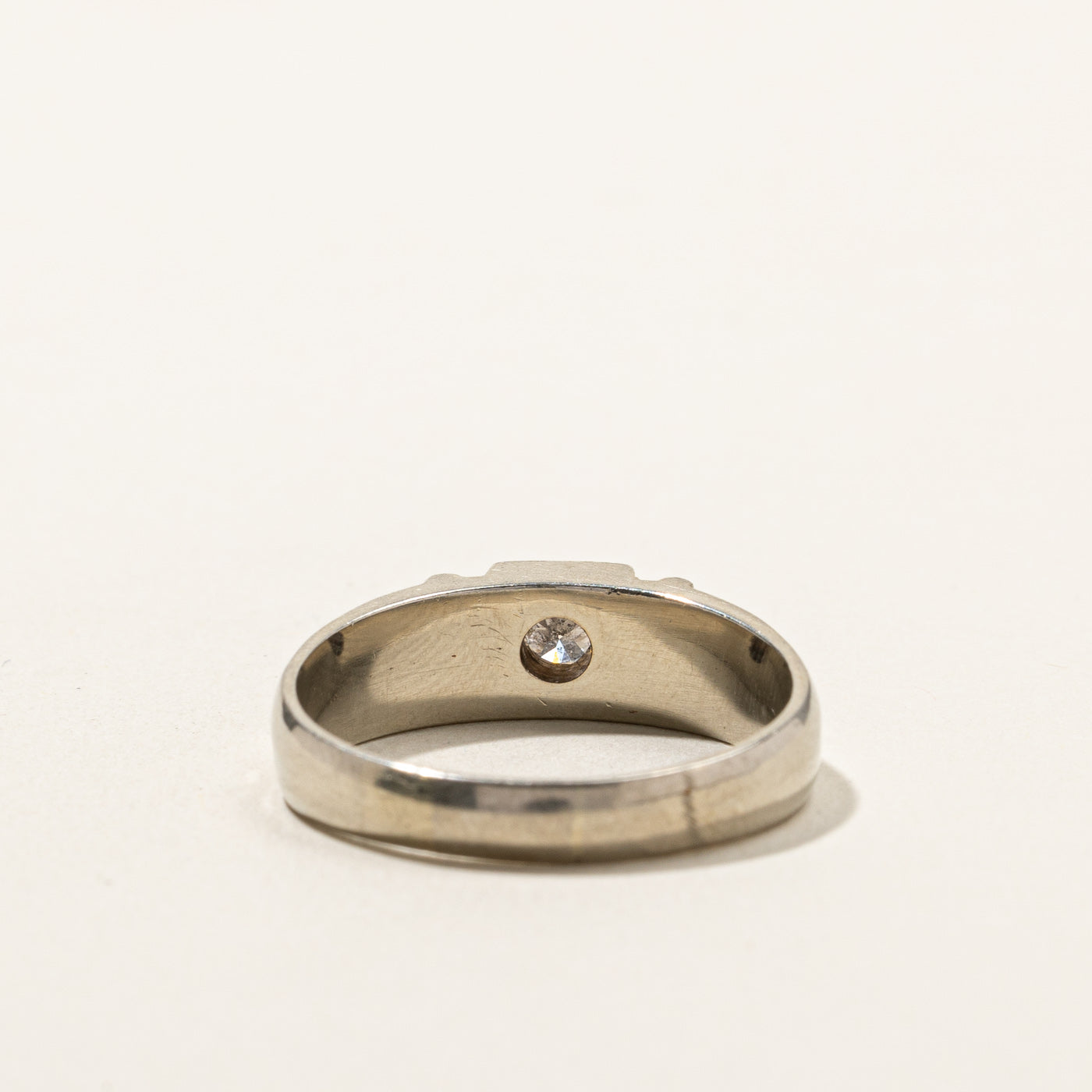 Vintage Solitaire Diamond Ring | 0.15ct | SZ 9.75 |