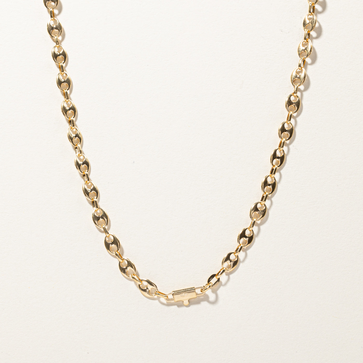 Gold Anchor Chain | 23"|