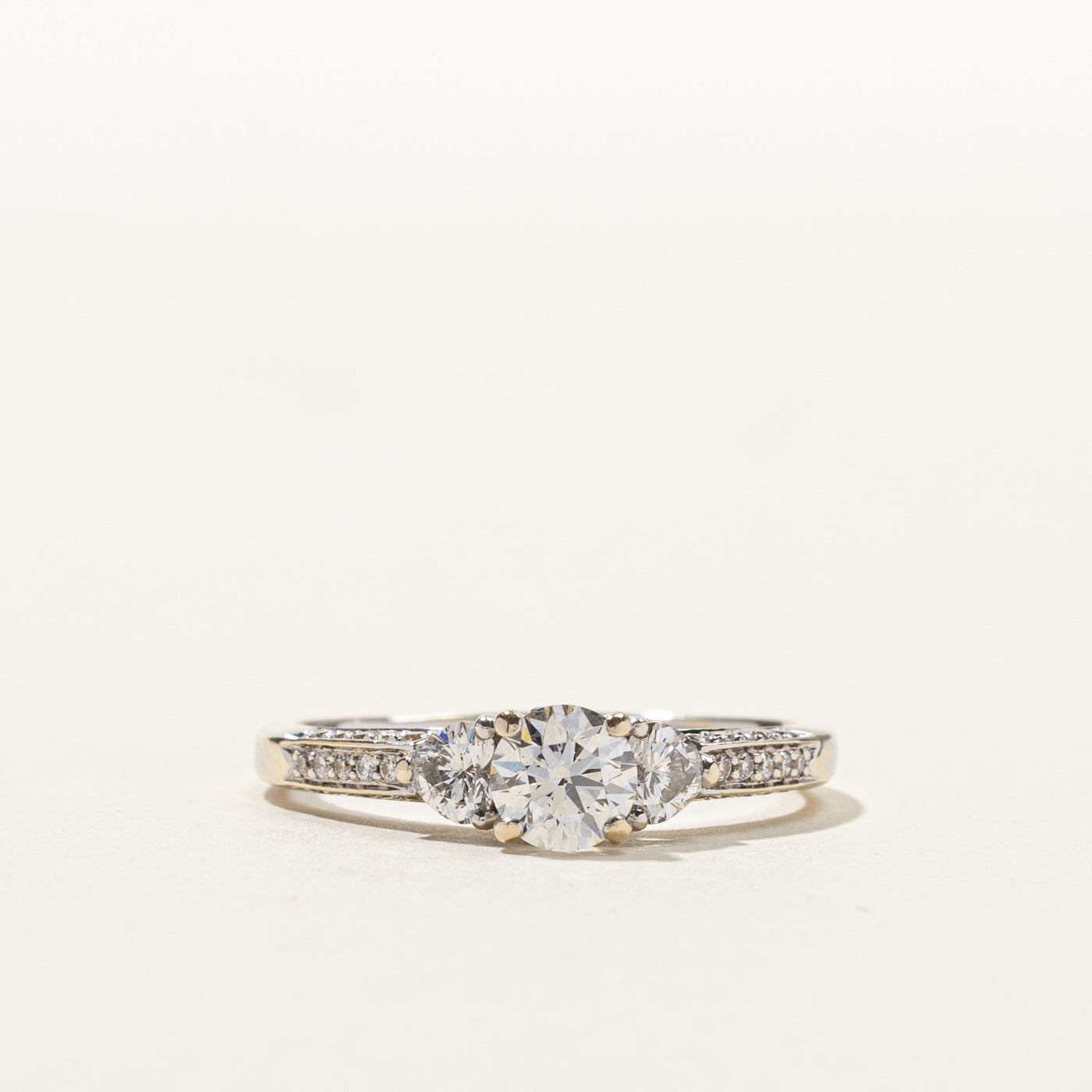 Three Stone Diamond Ring | 1.15ctw | SZ 9 |
