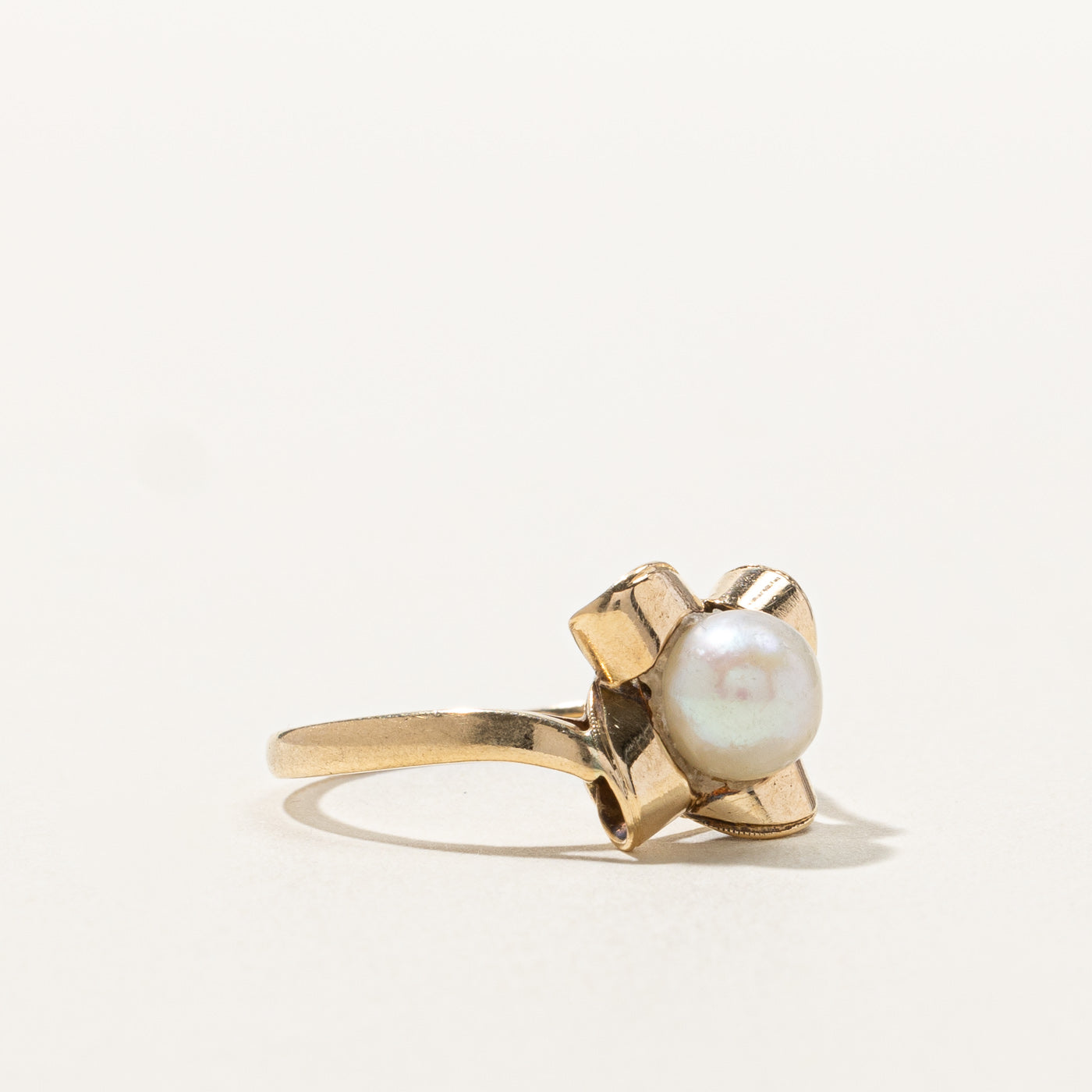 Birks' Pearl Cocktail Ring | SZ 7 |