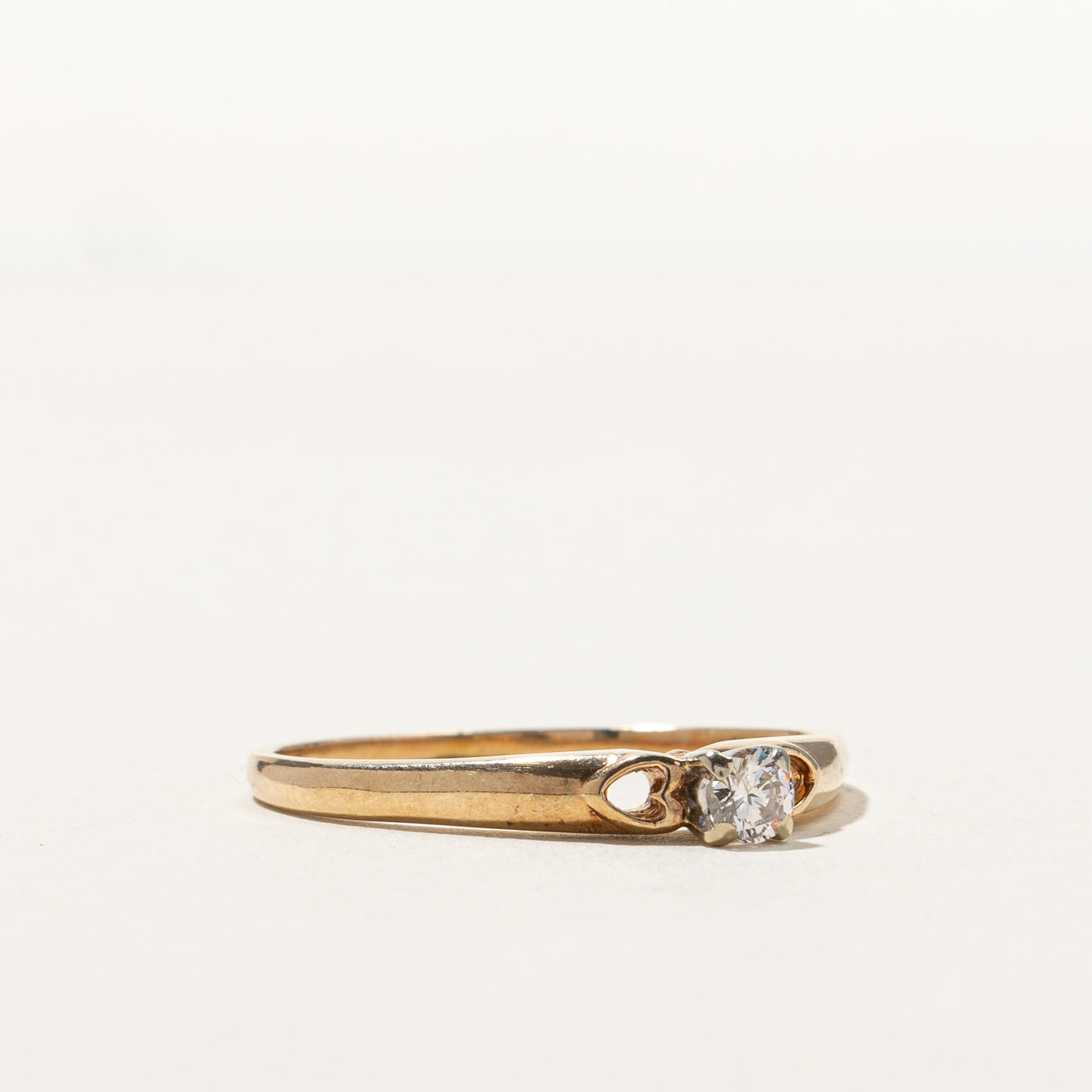 Solitaire Diamond Ring | 0.16ct | SZ 11.25 |