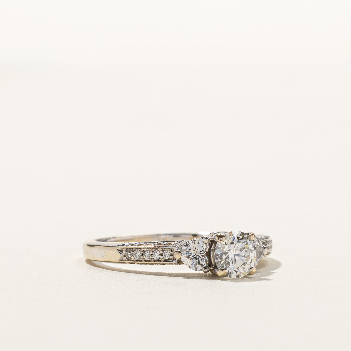 Three Stone Diamond Ring | 1.15ctw | SZ 9 |