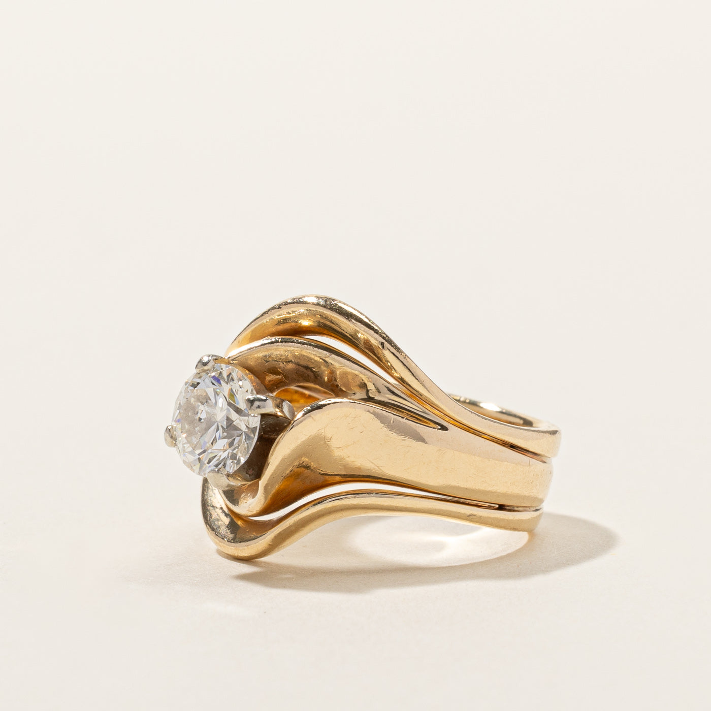 Prong Set Diamond Ring | 1.00ct SI2 H | SZ 6 |