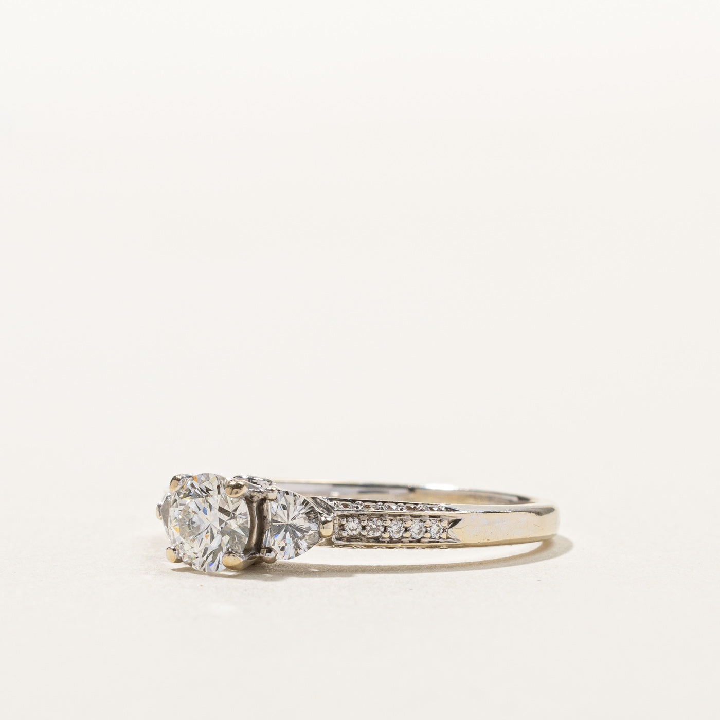Three Stone Diamond Ring | 1.15ctw | SZ 9 |