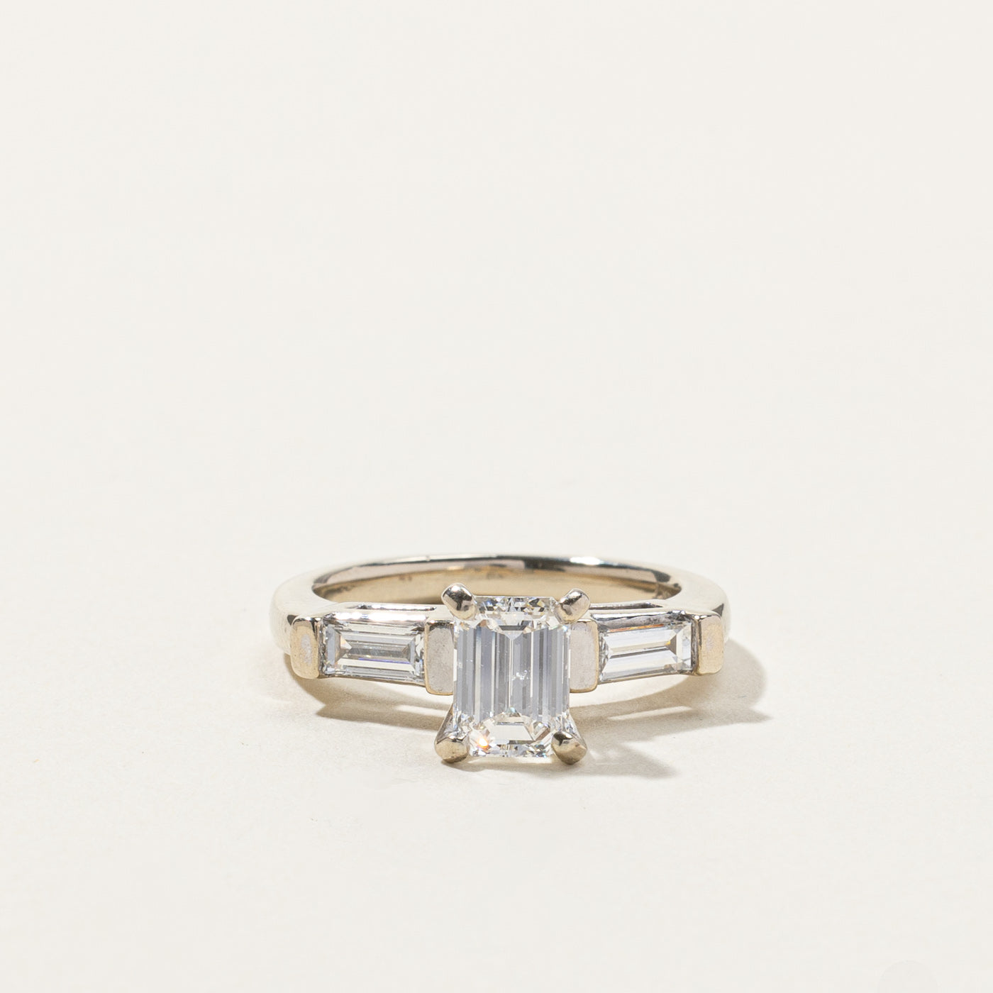Three Stone Diamond Ring | 1.41ctw | SZ 3.75 |