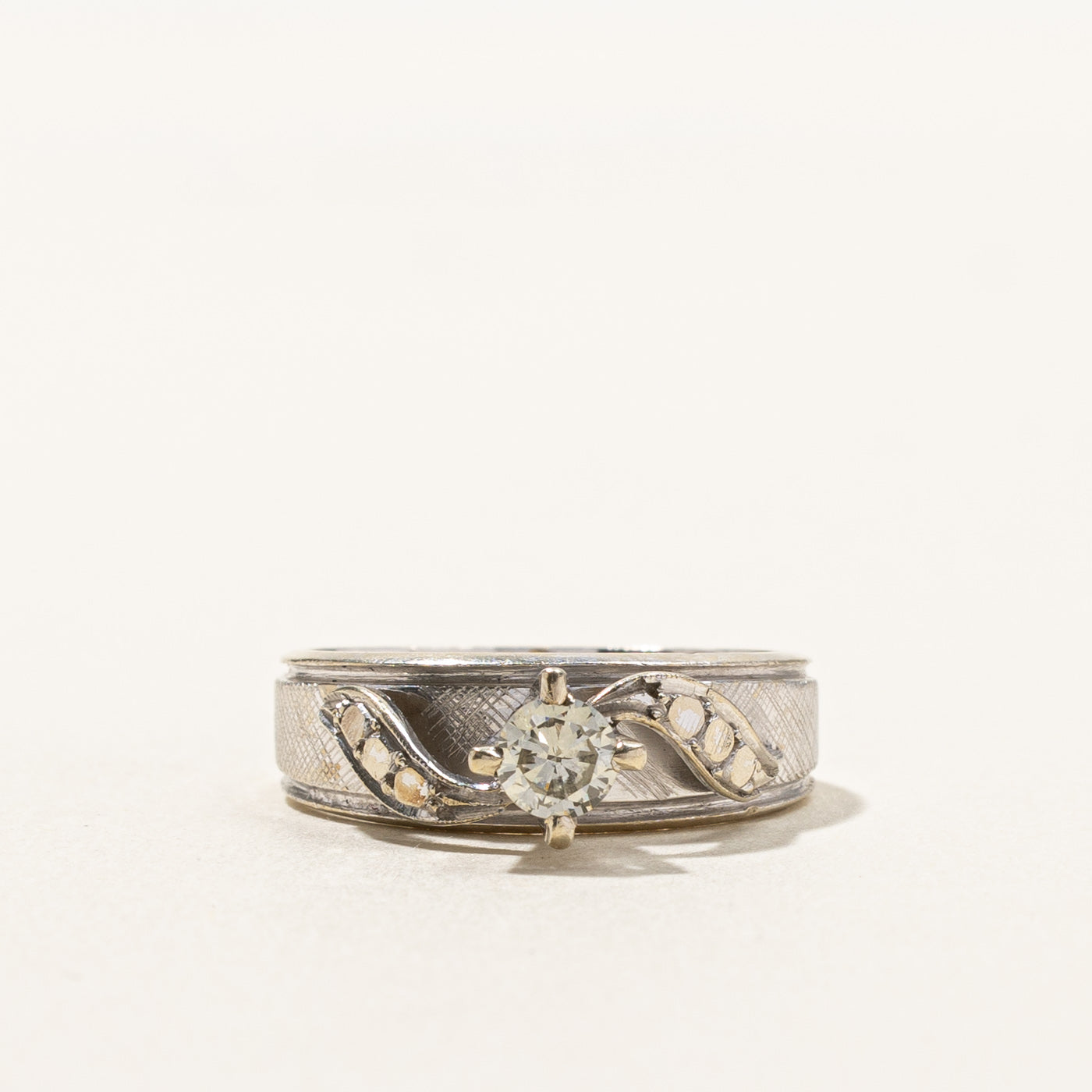 High Set Diamond Ring | 0.23ct | SZ 5.25 |