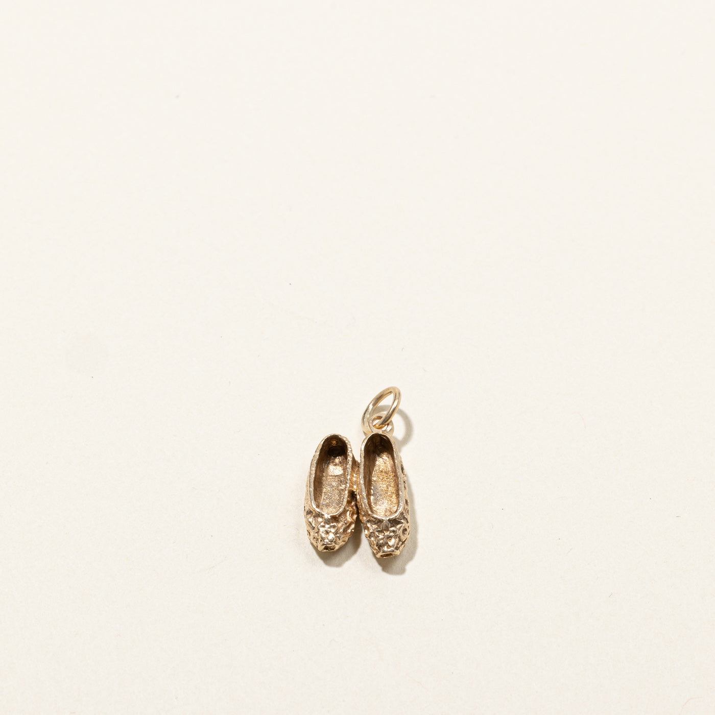 Gold Shoe Charm