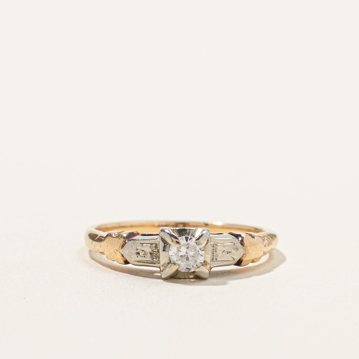 Vintage Diamond Ring | 0.13ct | SZ 5.5 |