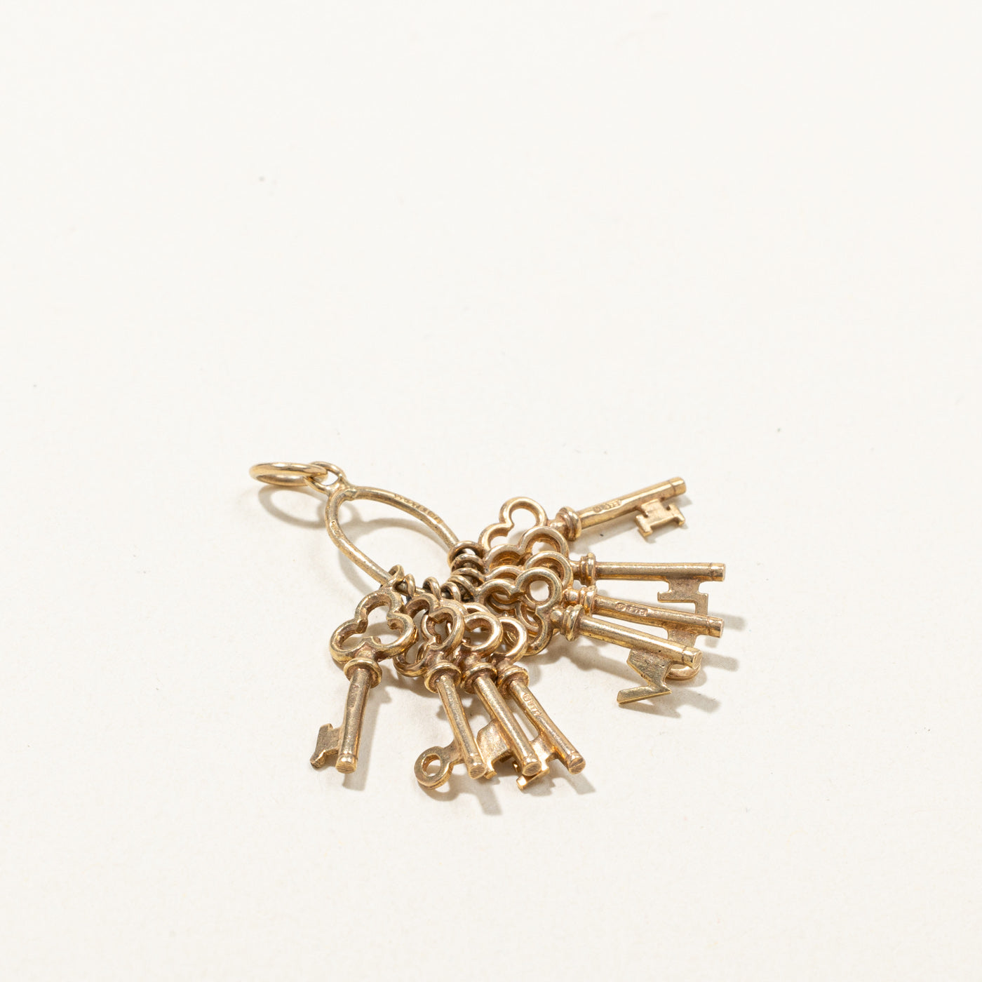 Gold Keys Charm