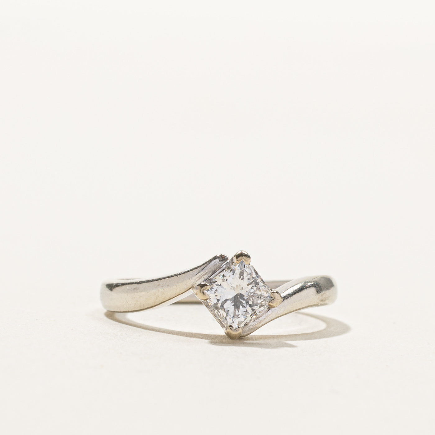 Bypass Princess Diamond Ring | 0.51ct | SZ 5 |