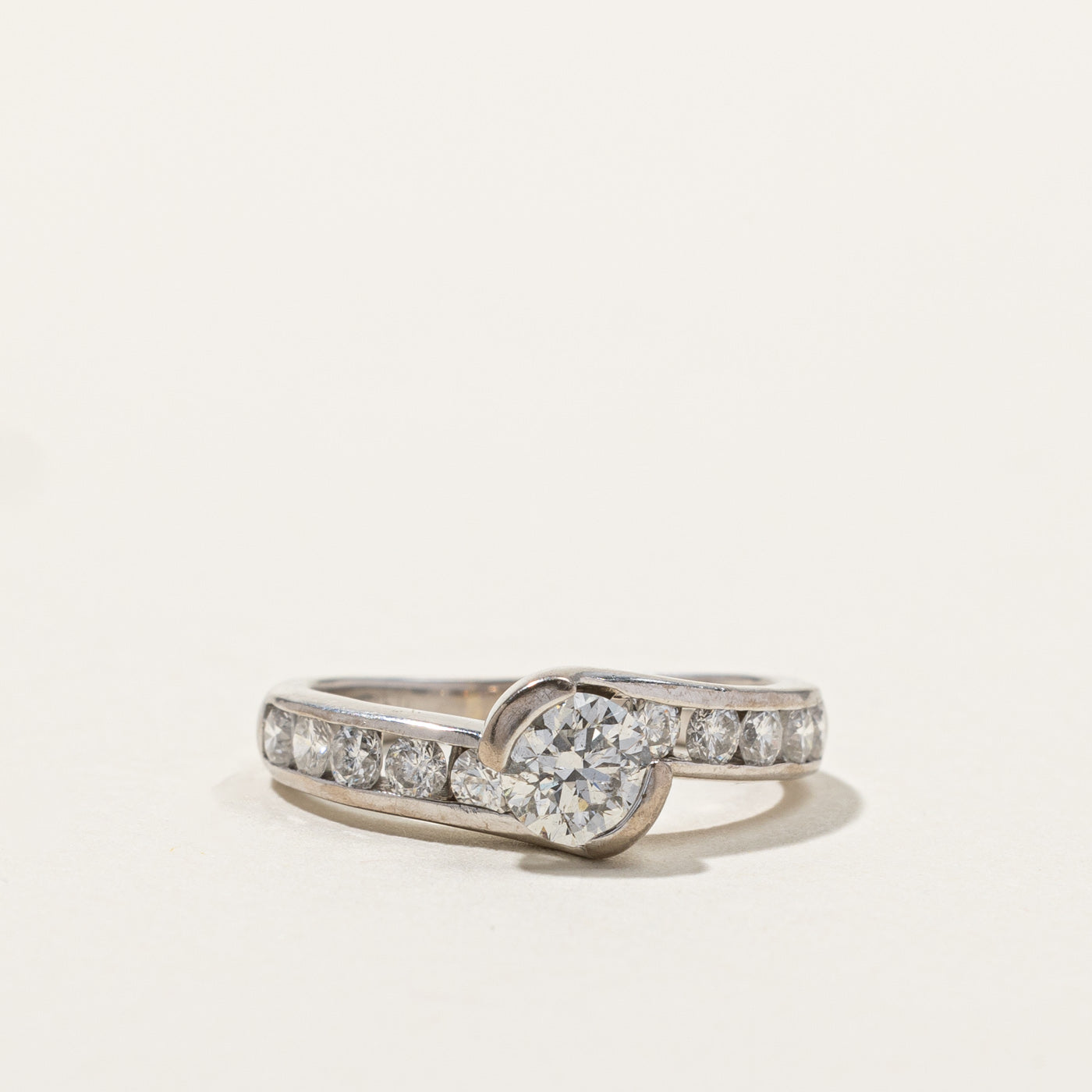 Bypass Diamond Ring | 1.18ctw | SZ 5.25 |