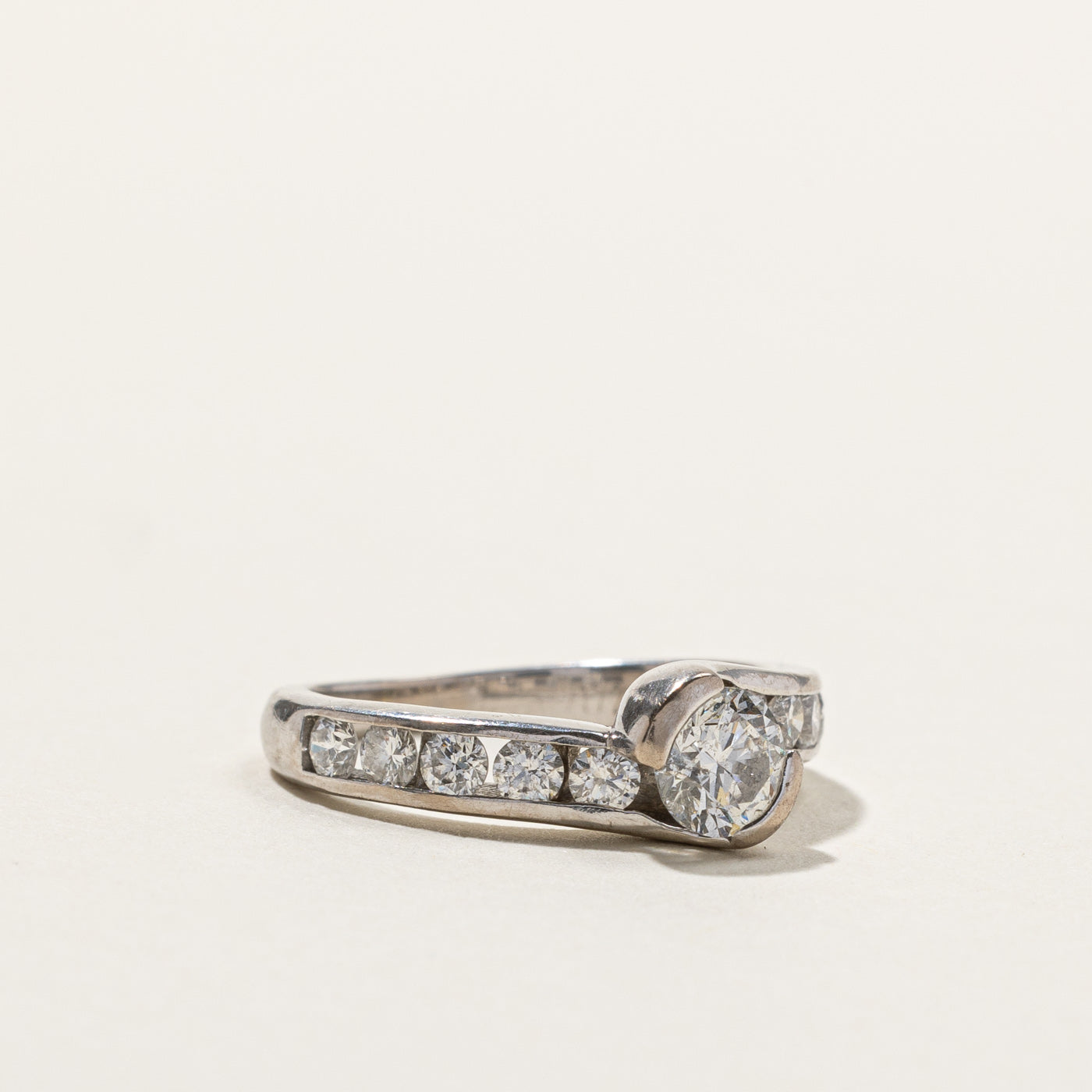 Bypass Diamond Ring | 1.18ctw | SZ 5.25 |