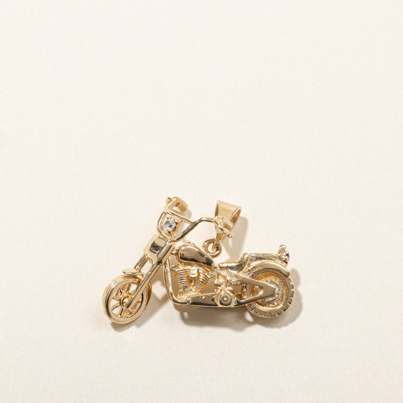 Diamond Motorbike Pendant | 0.08ct |