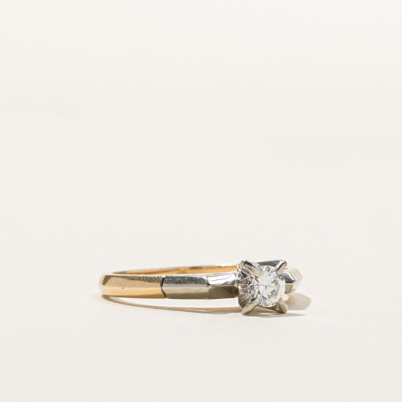 High Set Diamond Ring | 0.20ct | SZ 6 |