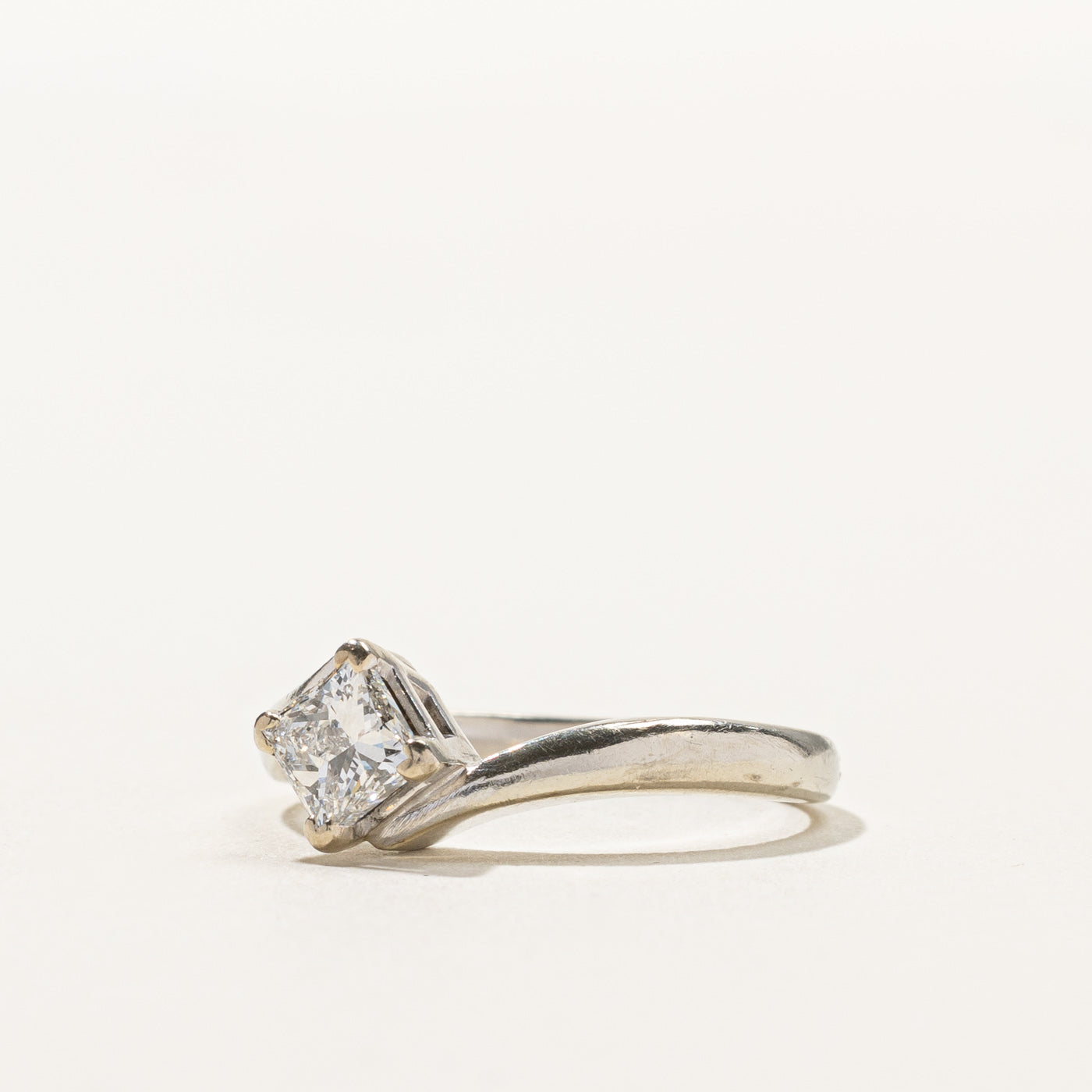 Bypass Princess Diamond Ring | 0.51ct | SZ 5 |