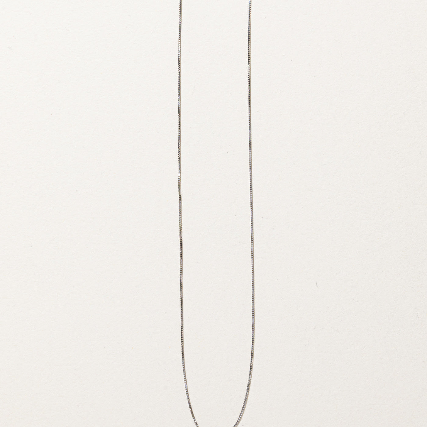 Chaîne en or blanc | 16" |