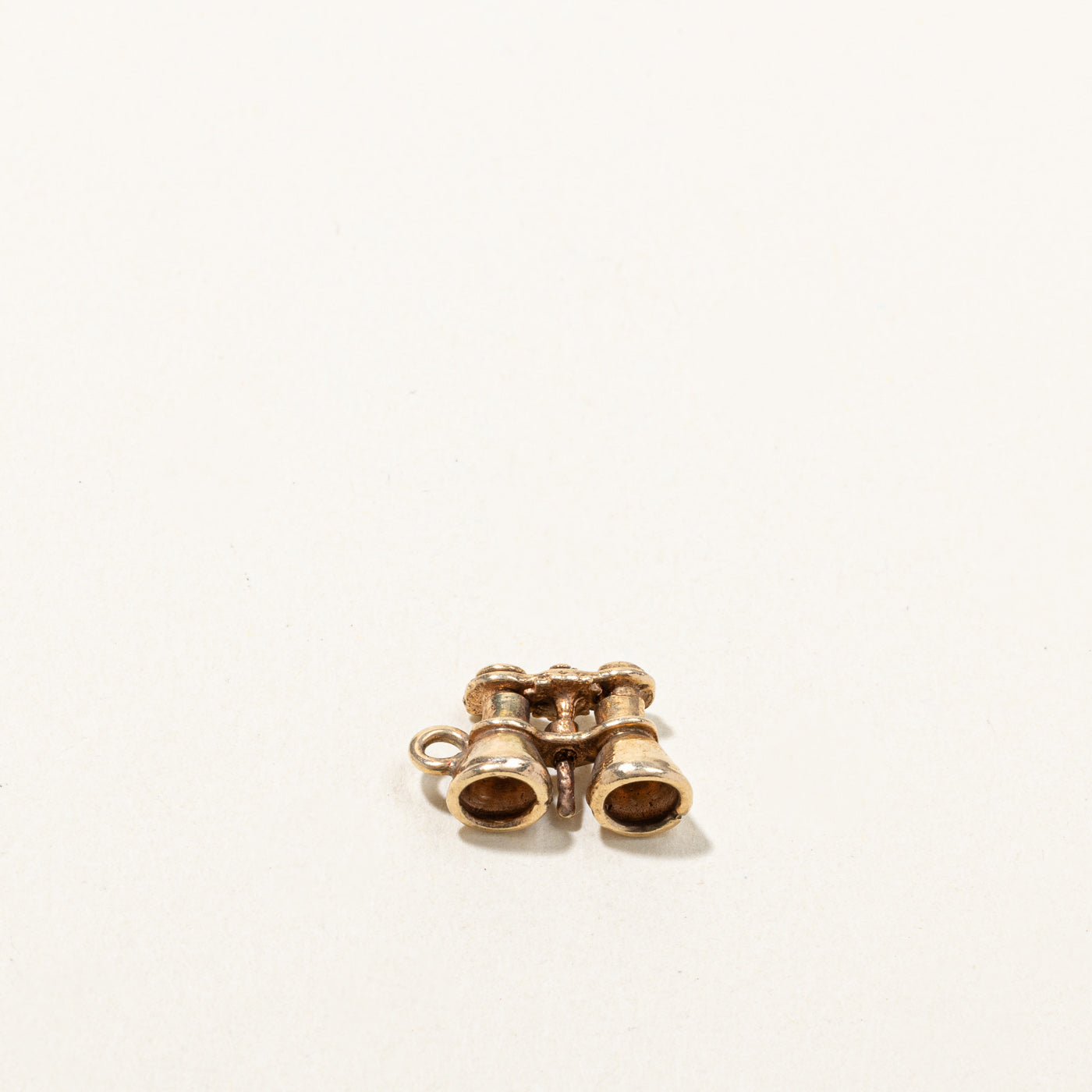 Gold Binoculars Charm