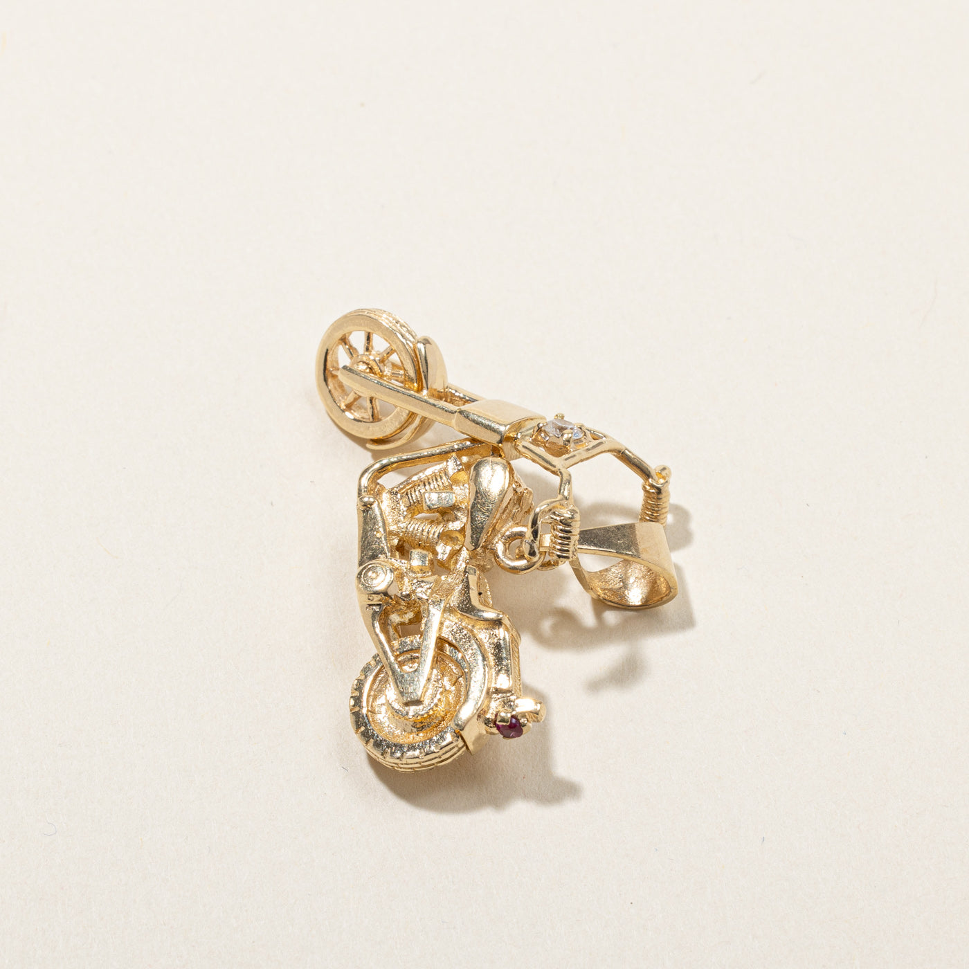 Diamond Motorbike Pendant | 0.08ct |