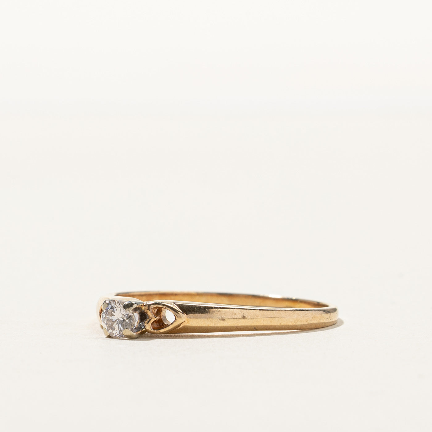 Solitaire Diamond Ring | 0.16ct | SZ 11.25 |