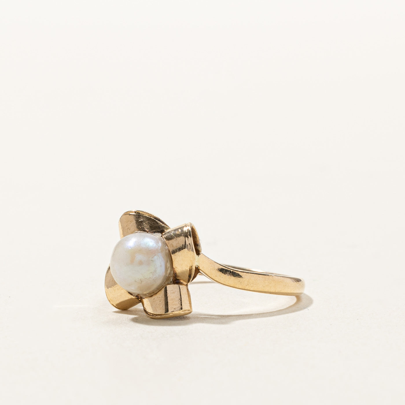 Birks' Pearl Cocktail Ring | SZ 7 |