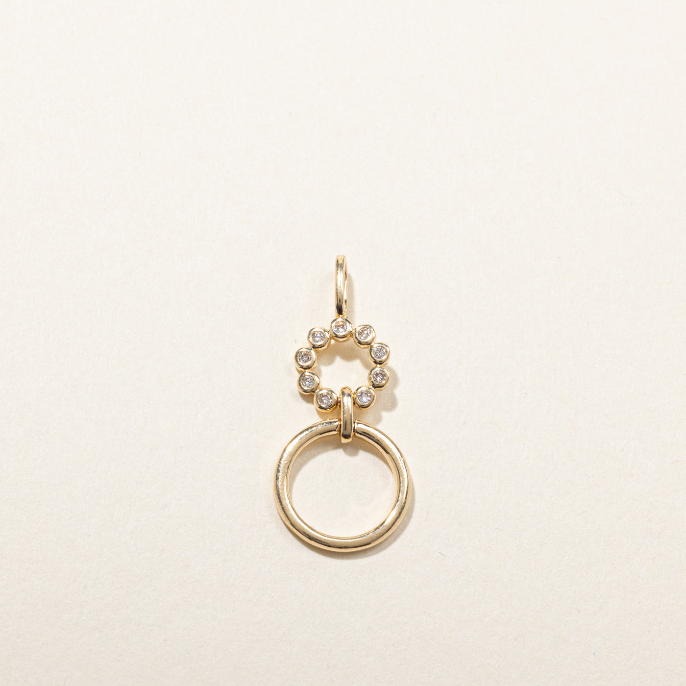 Pendentif Éternité en Diamants | 0,09 ct |