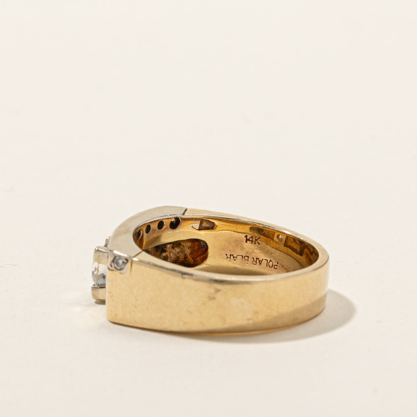 Diamond Solid Band | 0.84ctw SI1 F/G | SZ 10 |