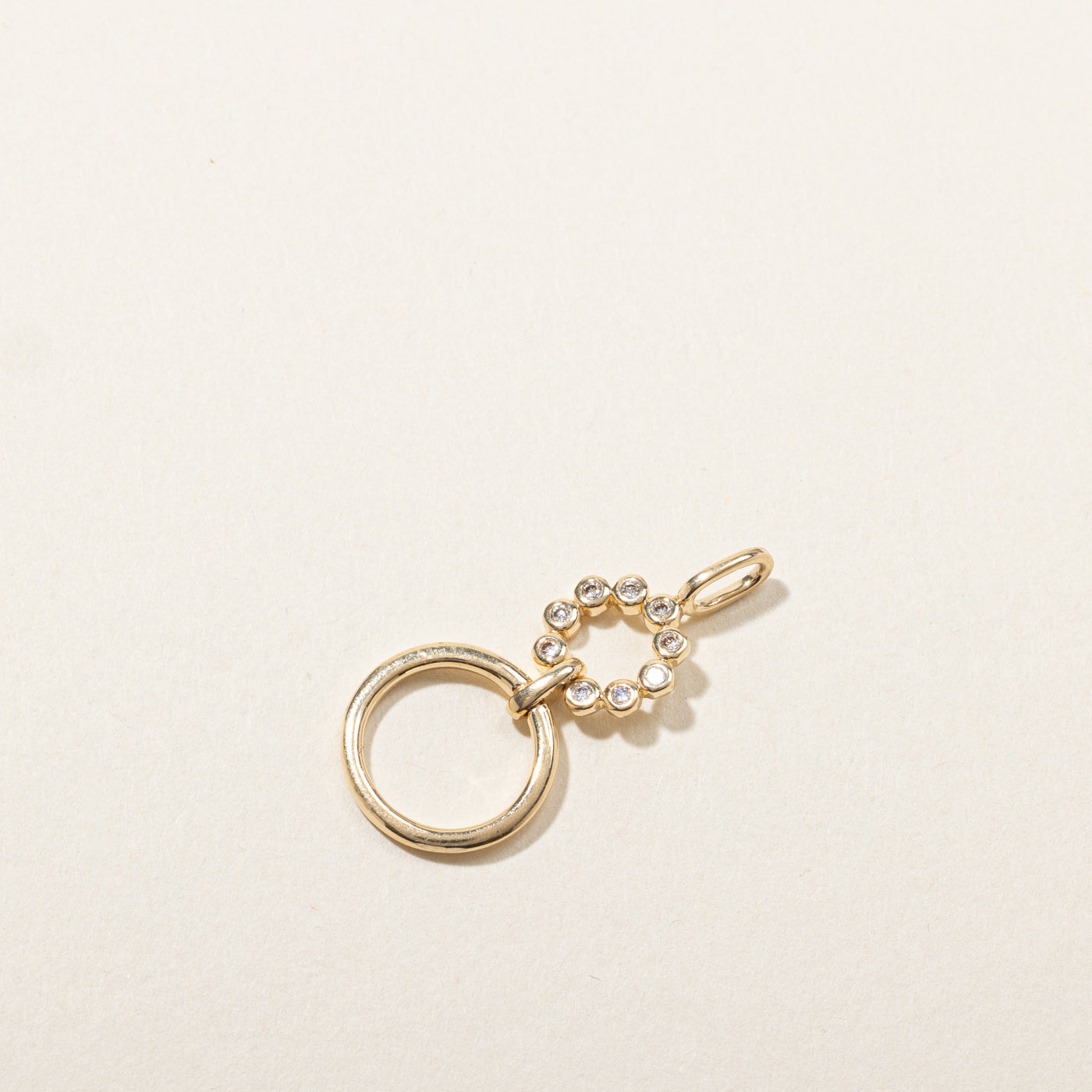Pendentif Éternité en Diamants | 0,09 ct |