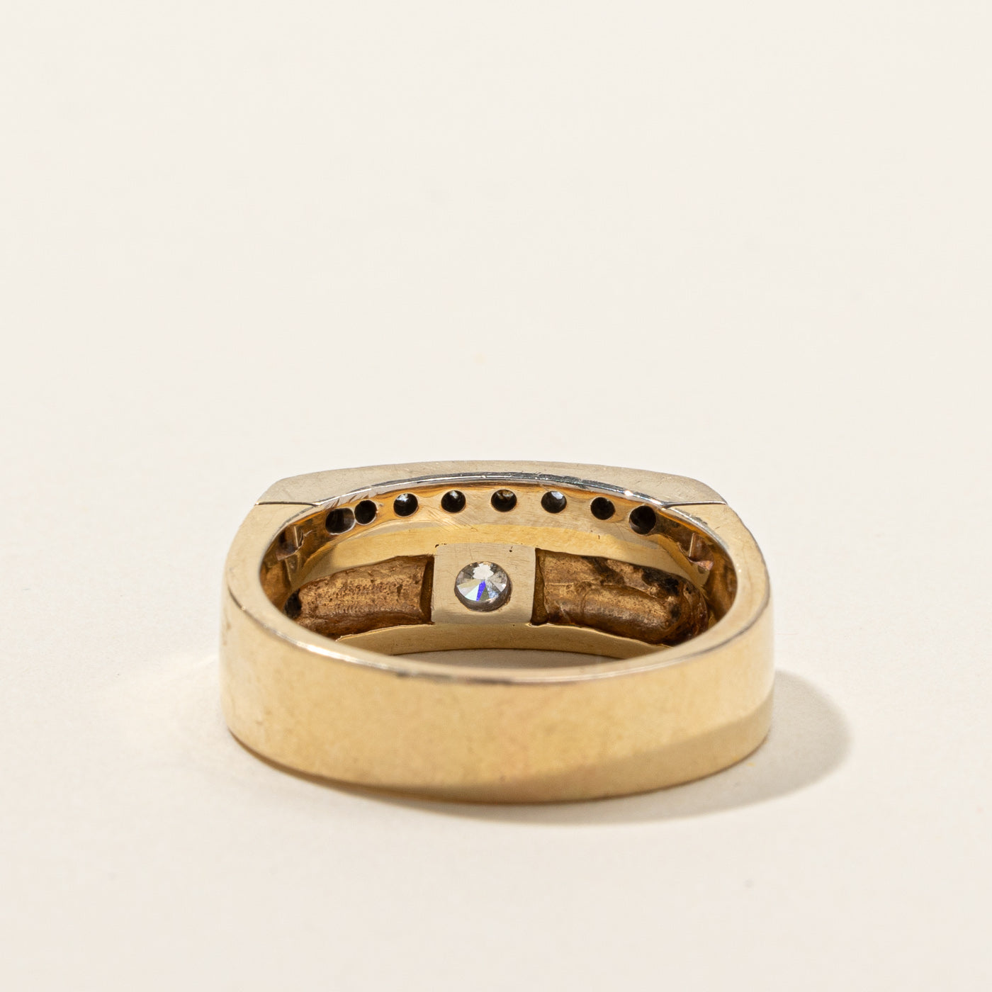 Diamond Solid Band | 0.84ctw SI1 F/G | SZ 10 |