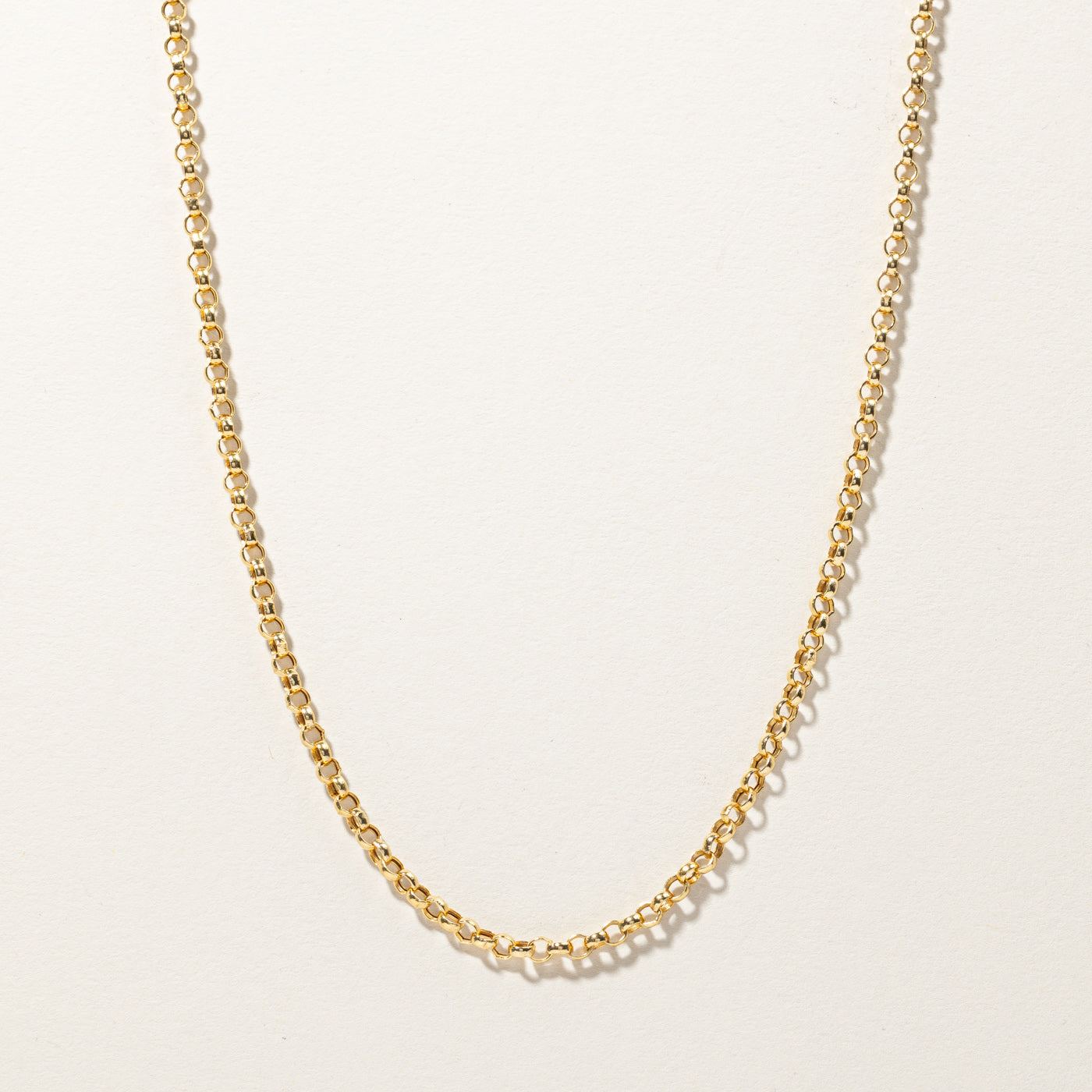 Rolo Link Chain | 19"|