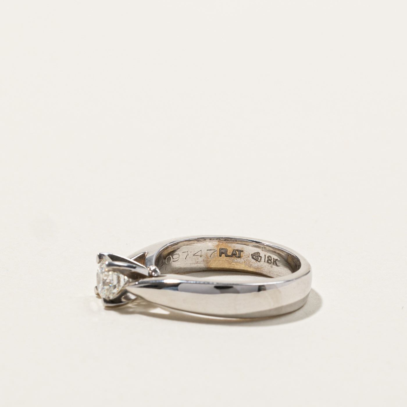 Solitaire Diamond Ring | 0.50ct | SZ 4.75 |