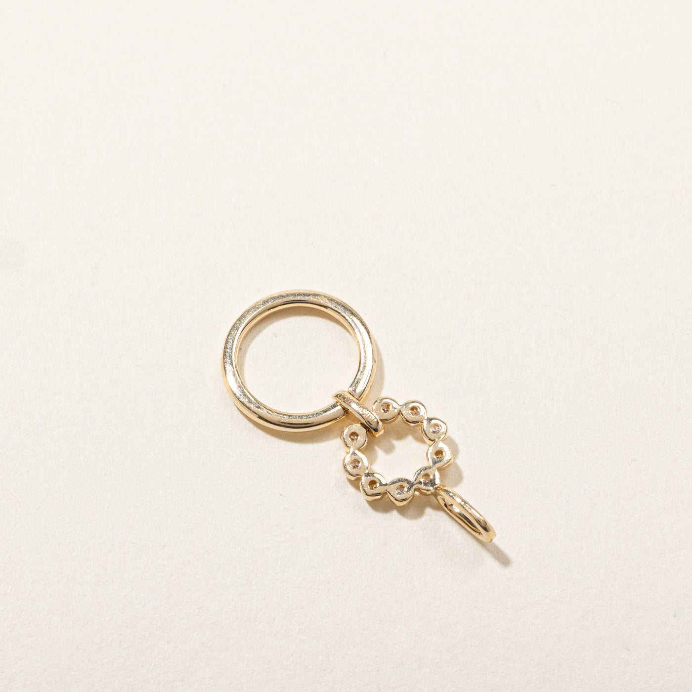 Pendentif Éternité en Diamants | 0,09 ct |