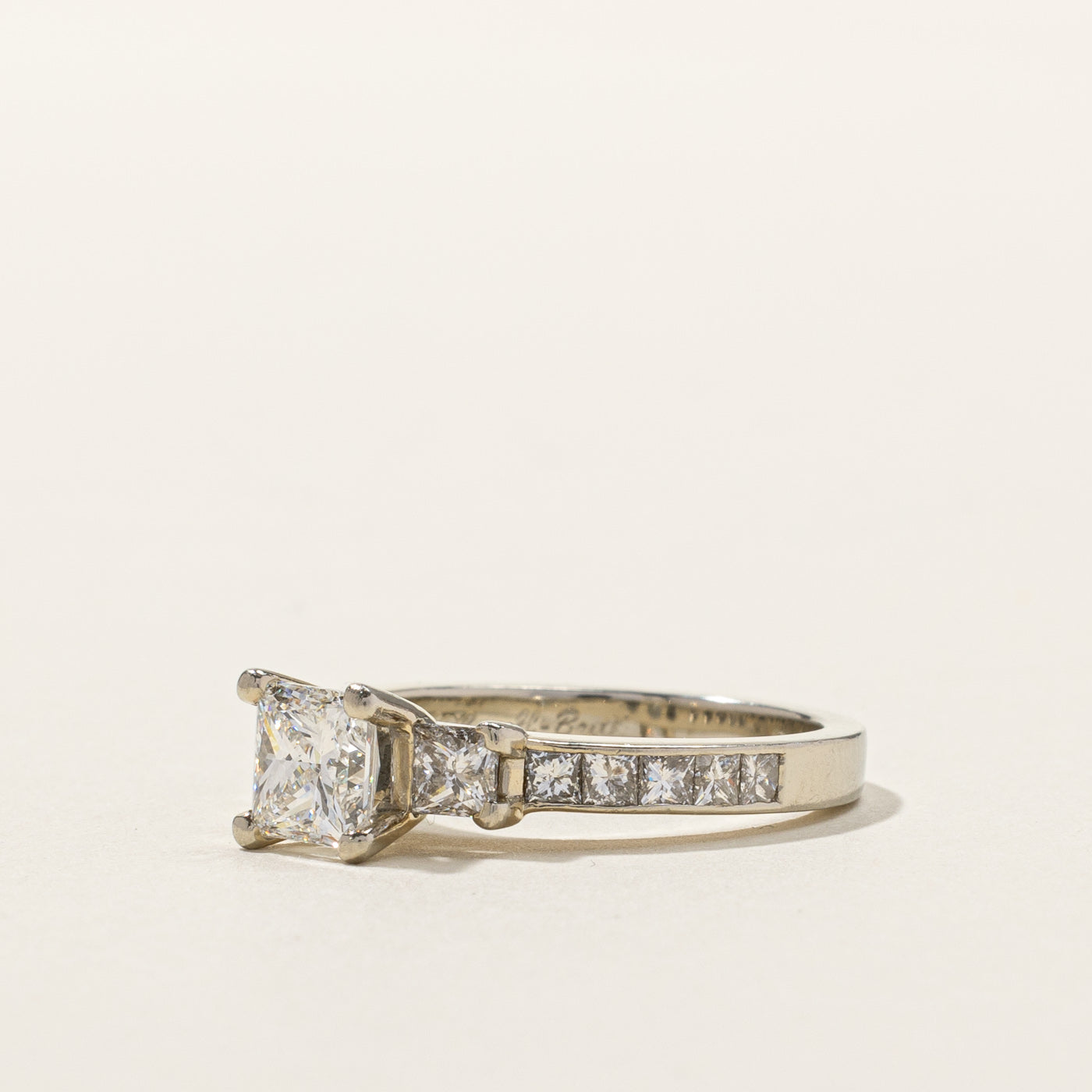 Princess Diamond Engagement Ring | 2.10ctw SI1 G | SZ 6.5 |
