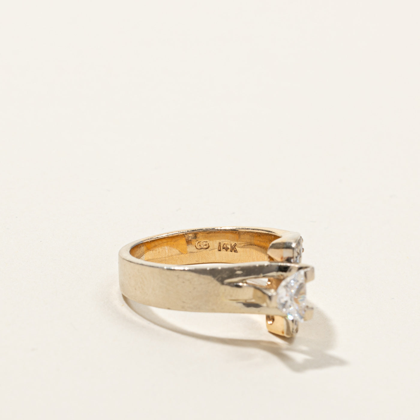 Offset Diamond Ring | 0.46ctw | SZ 5.75 |
