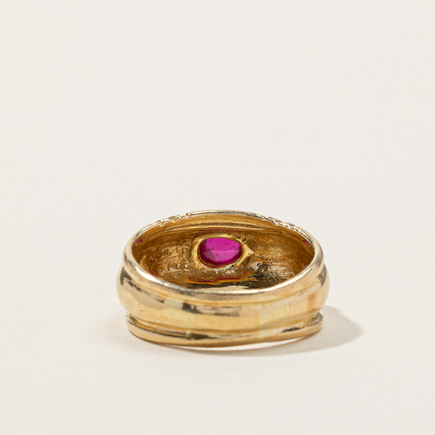 Bezel Set Ruby Ring | 1.00ct | SZ 5 |