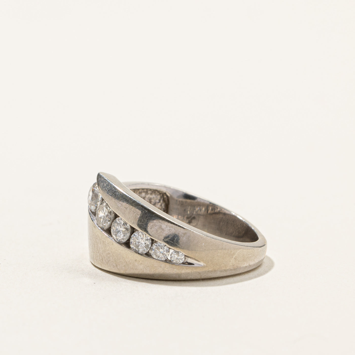 Tension Set Diamond Ring | 0.47ctw | SZ 5.5 |