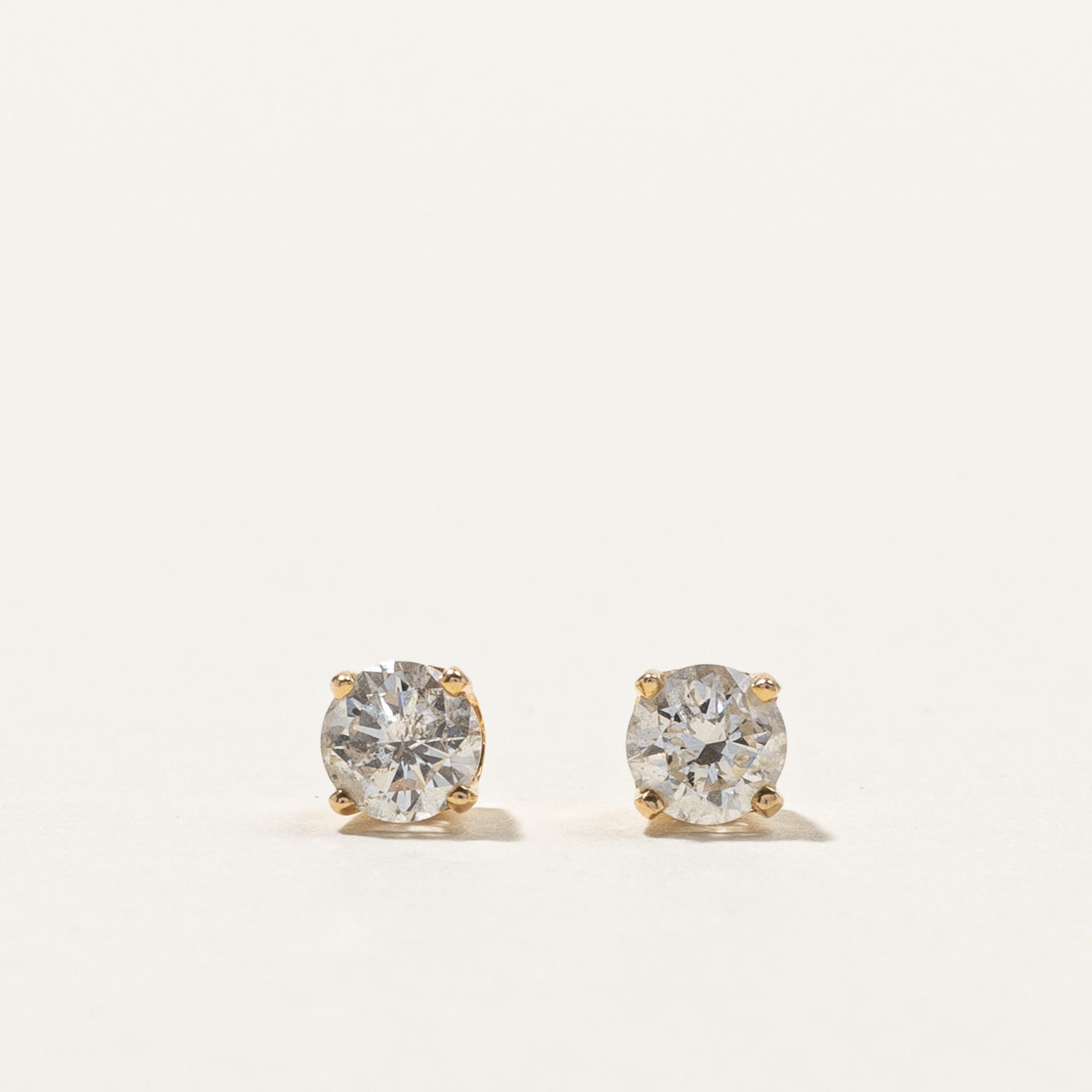 Boucles d'oreilles puces en diamant | 0,54 ct |