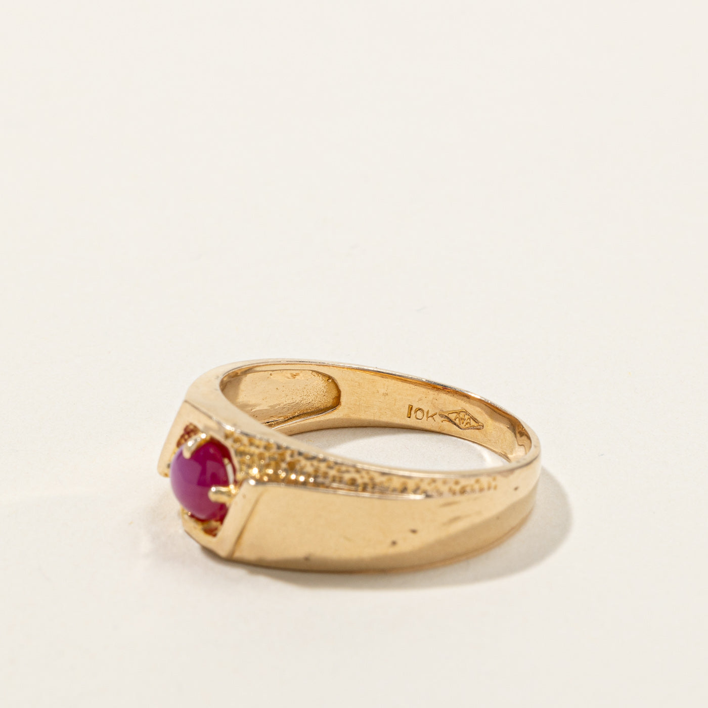Synthetic Star Ruby Ring | 0.70ct | SZ 9.75 |