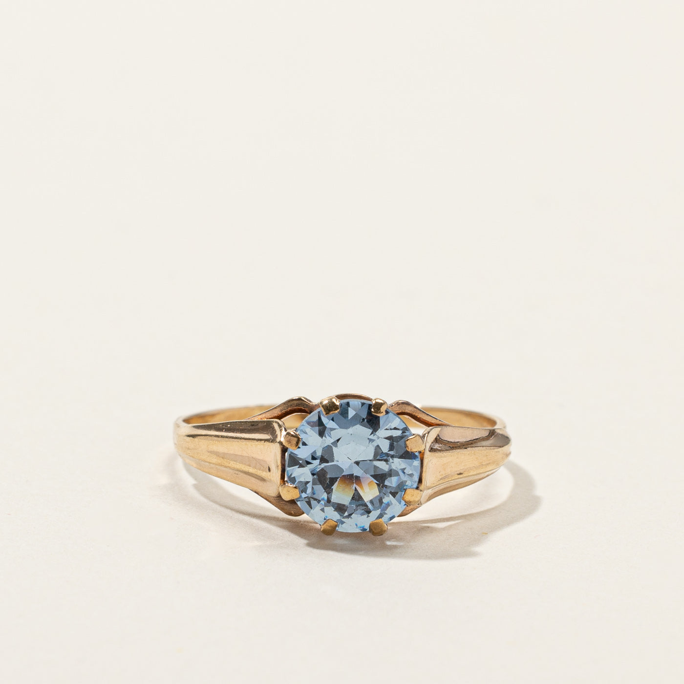 Bague en spinelle synthétique | 2,00 ct | Taille 9 |