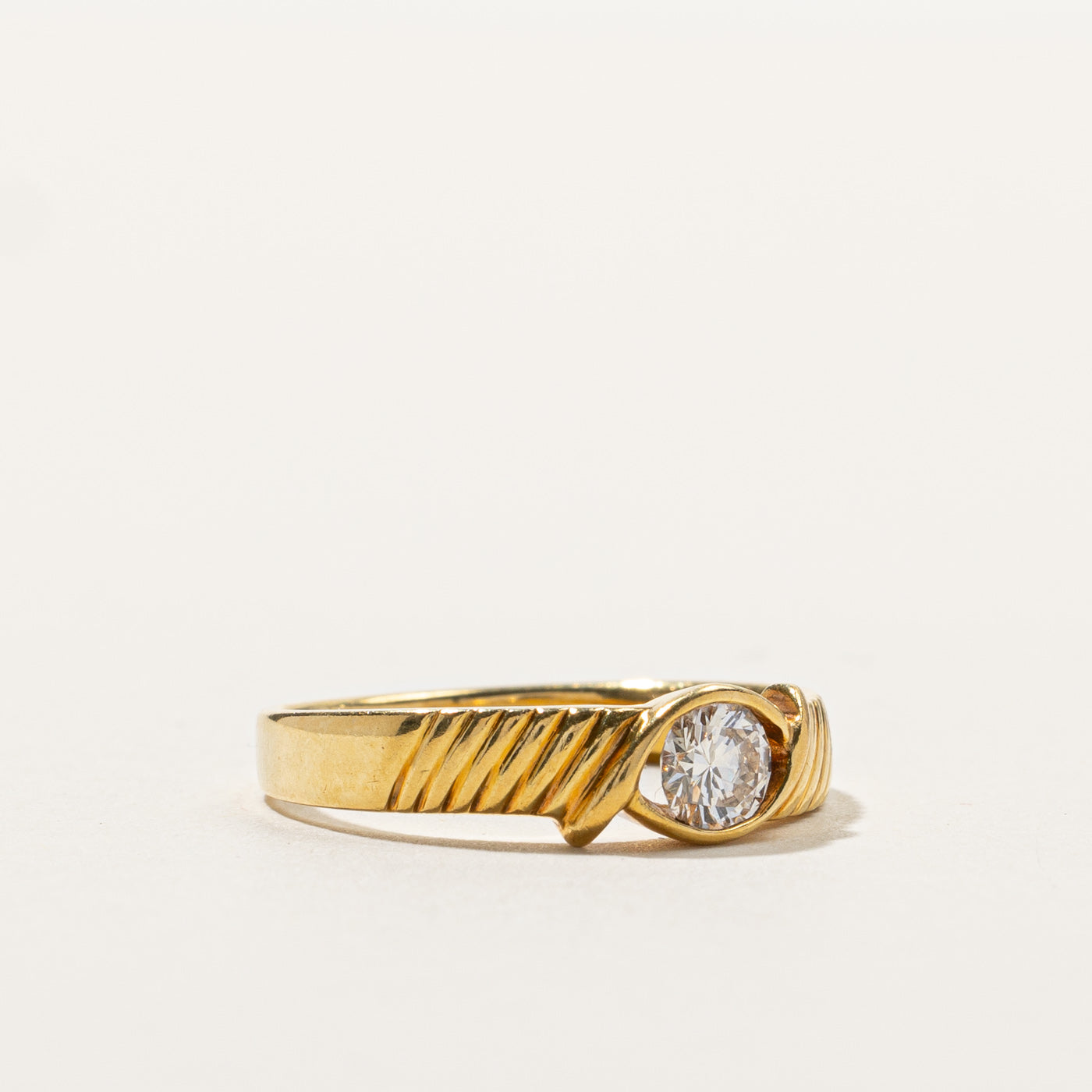 Solitaire Diamond Ring | 0.29ct | SZ 6 |