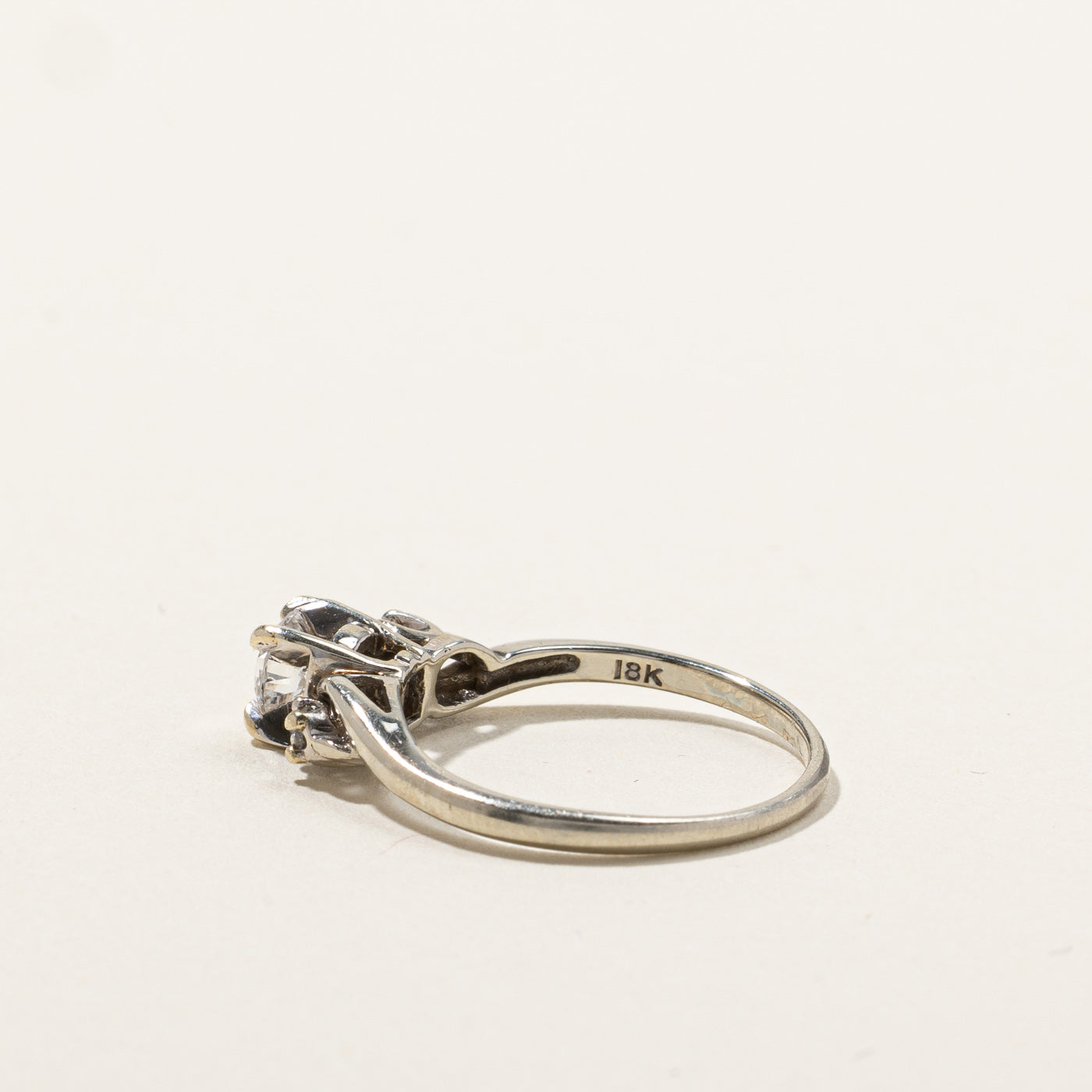 Three Stone Diamond Engagement Ring | 0.50ctw | SZ 7.25 |
