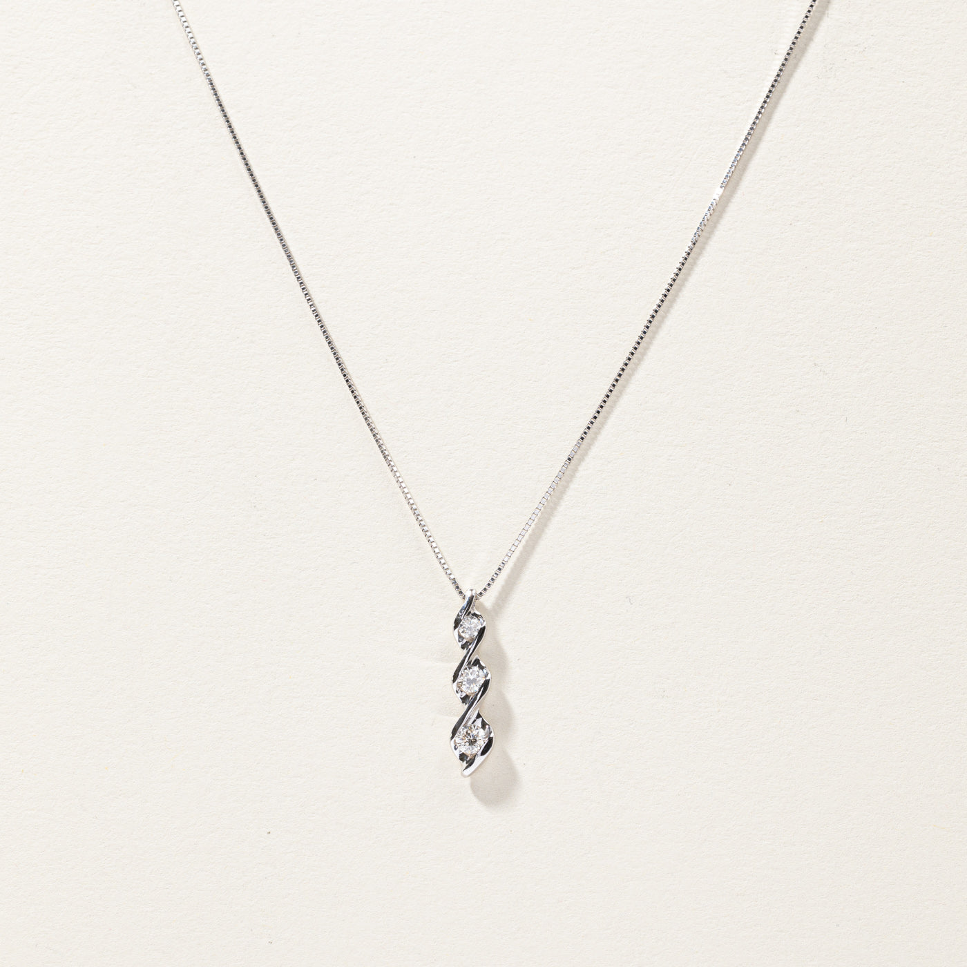 Diamond Journey Pendant Necklace | 0.60ctw | 16"|
