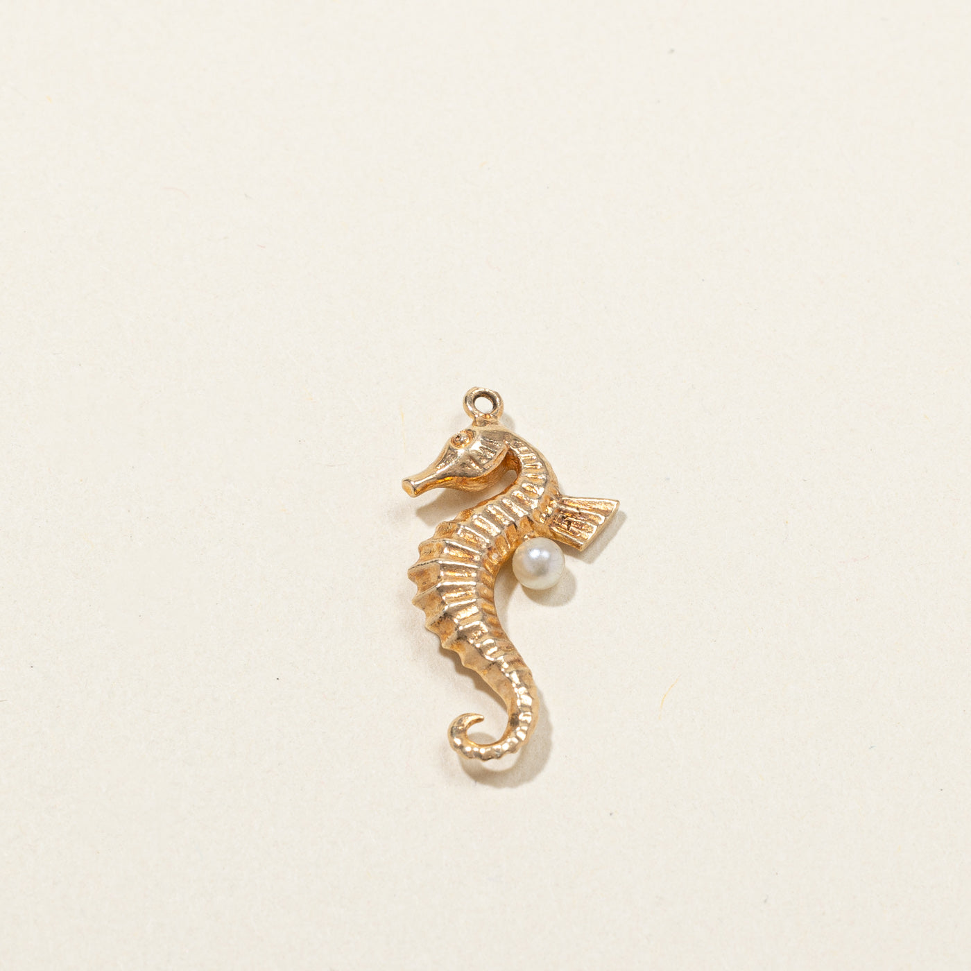 Sea Horse Pearl Pendant