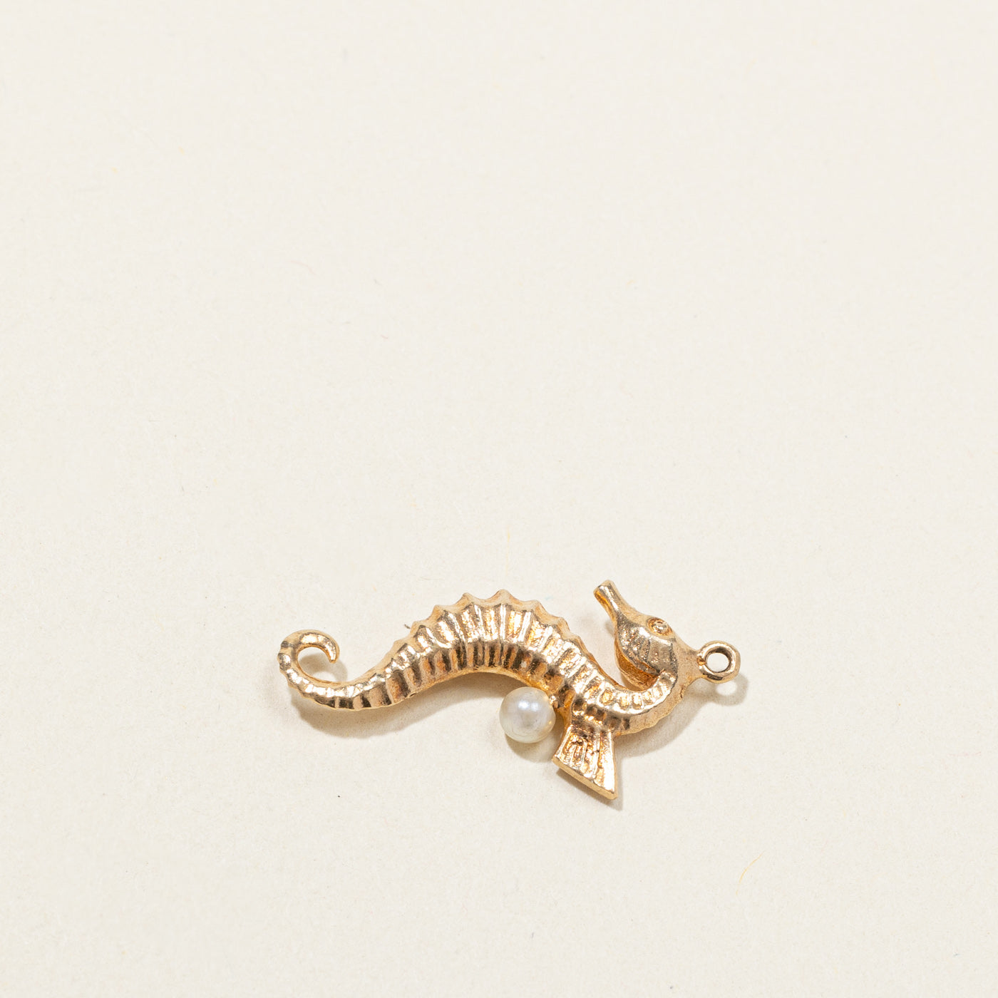 Sea Horse Pearl Pendant