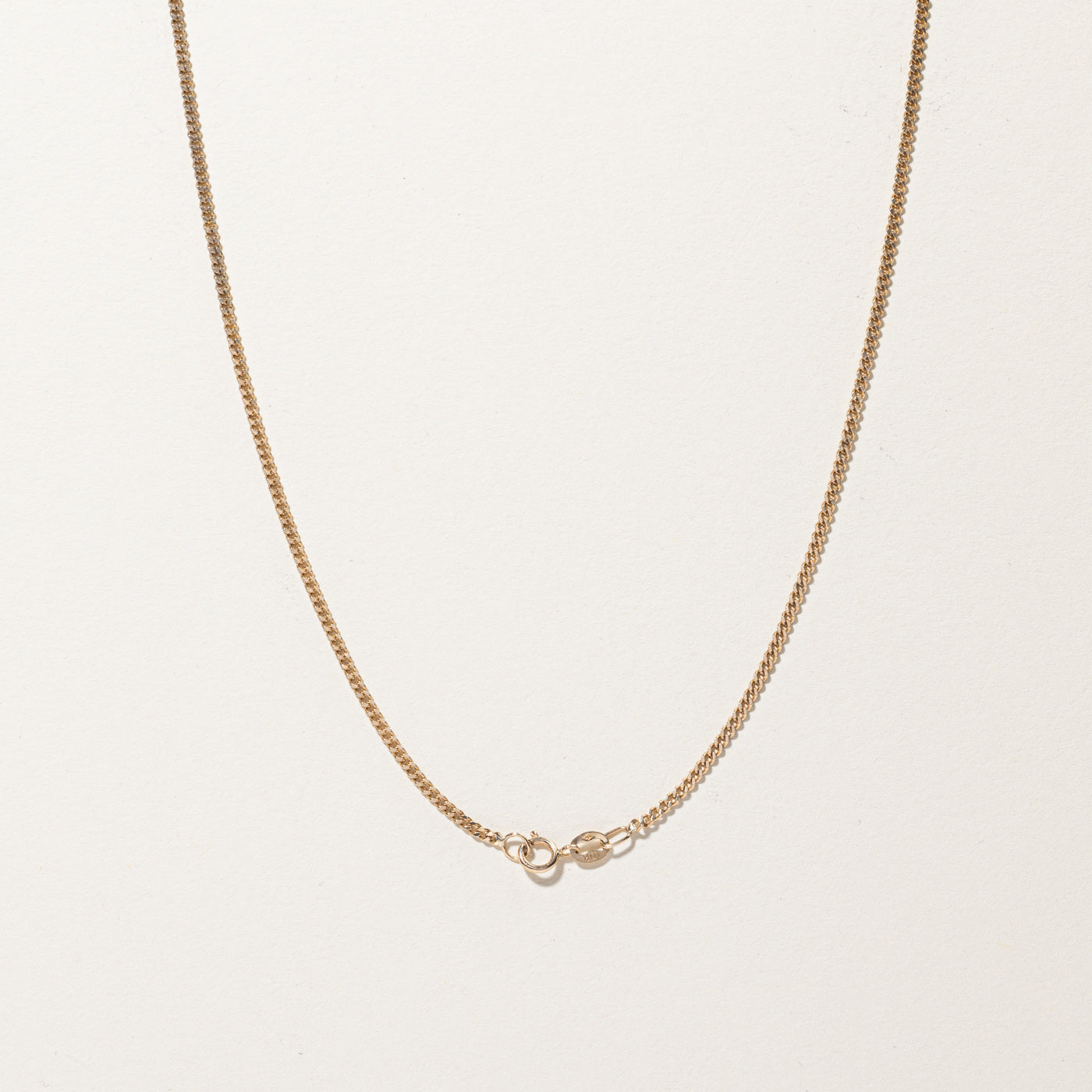 Curb Link Chain | 22"|