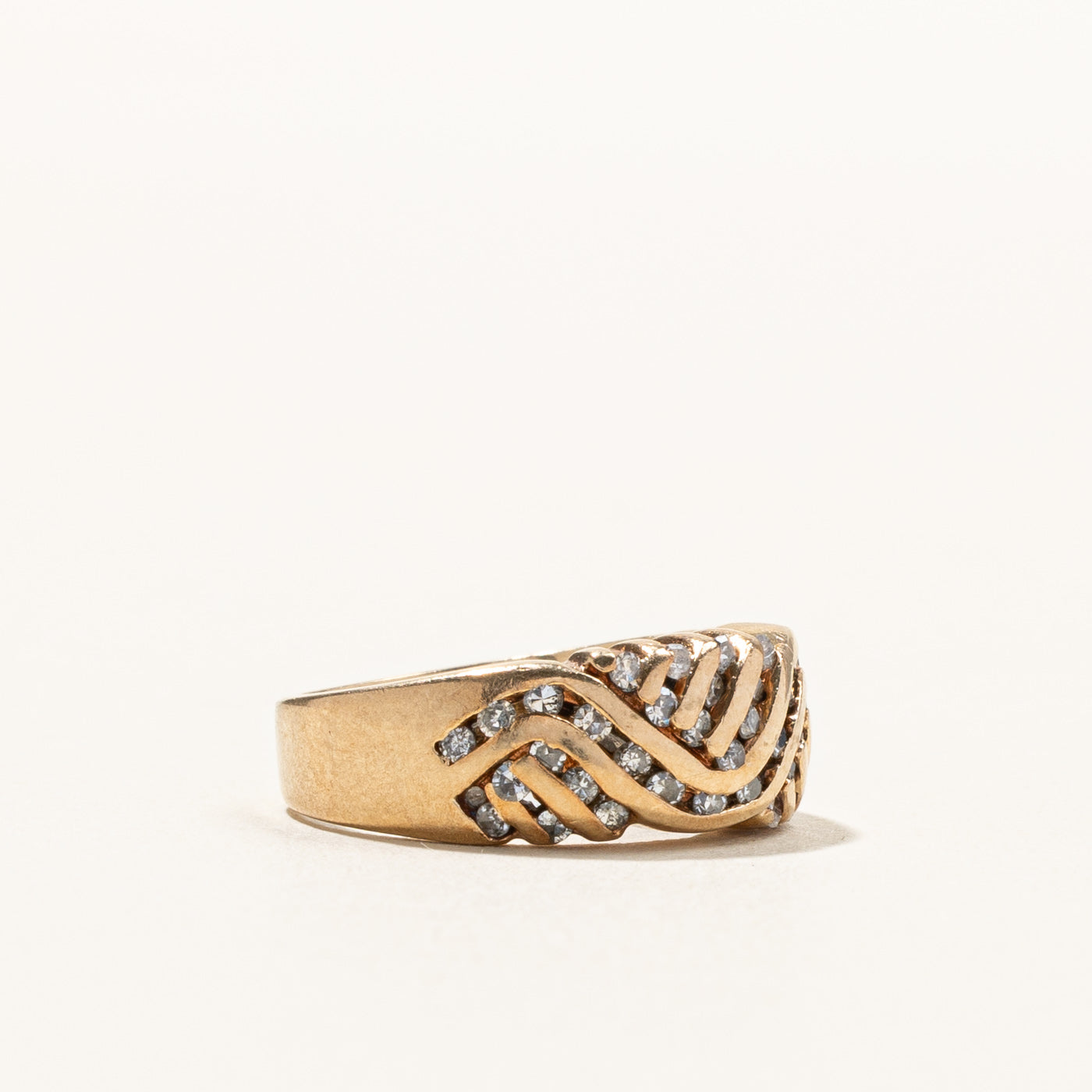 Channel Set Diamond Ring | 0.50ctw | SZ 3.5 |