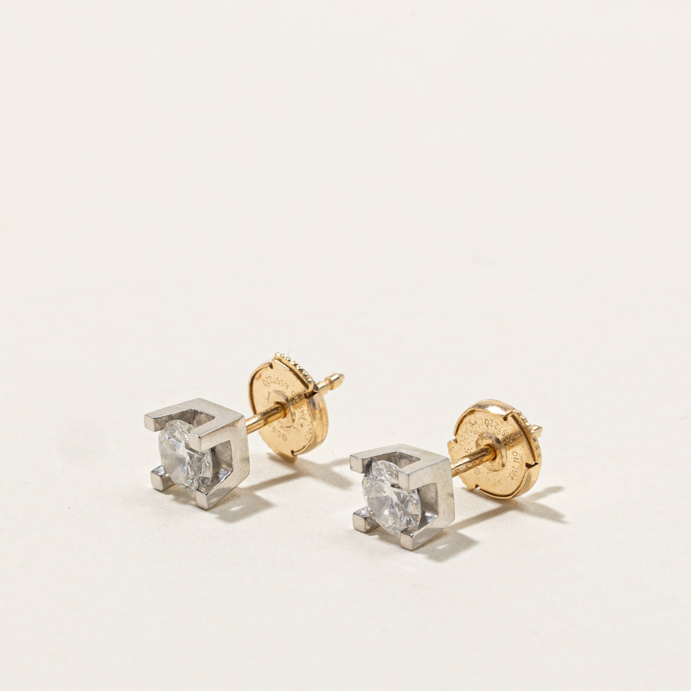 Diamond Stud Earrings | 0.70ctw |